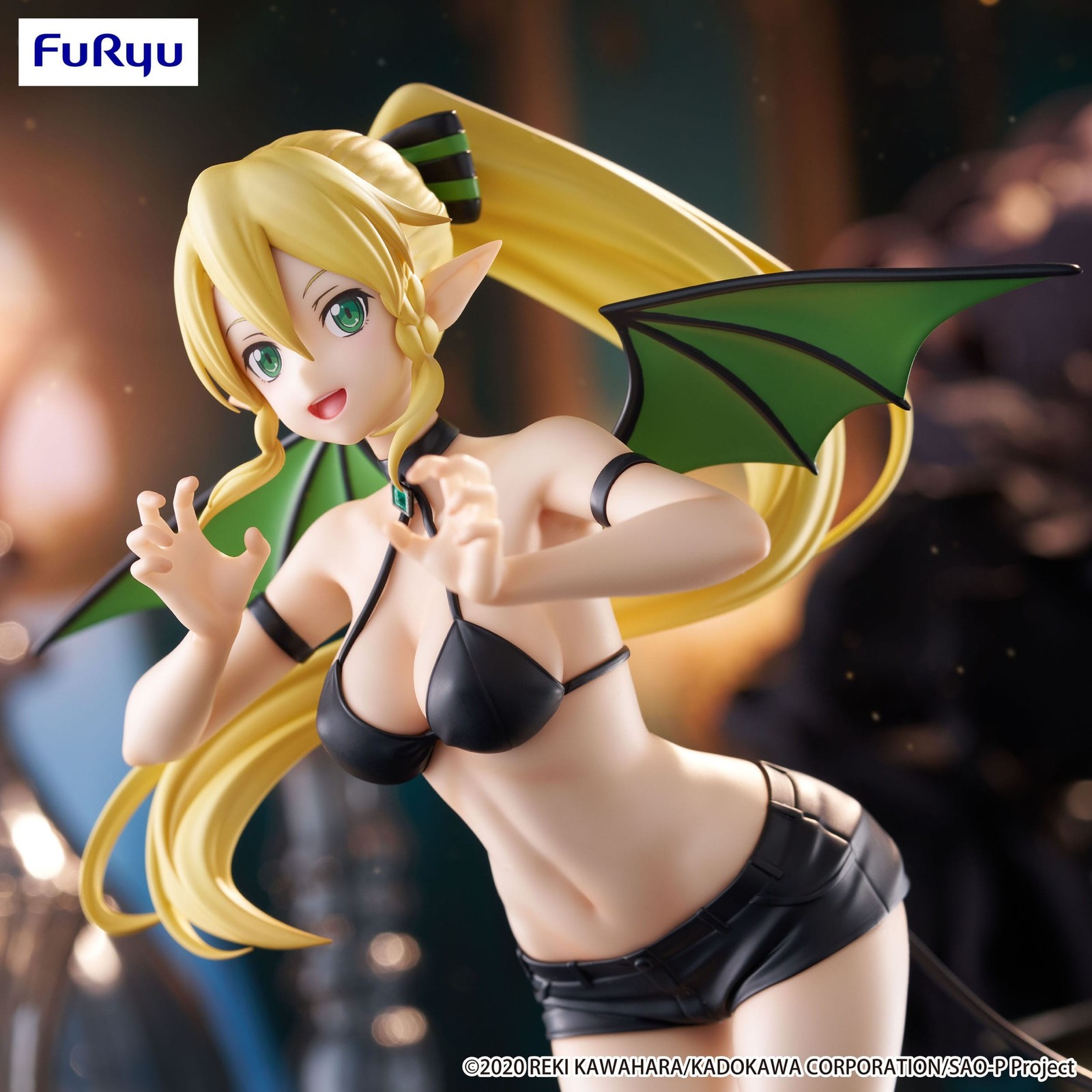 Sword Art Online Dark Leafa BiCute Furyu Anime Action Figure