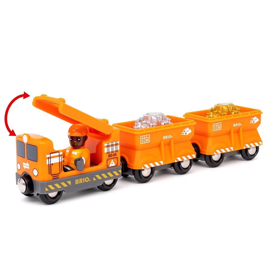 World – 36049 Gold Cargo Train | Toy Train Set for Kids Aged 3 Years Up