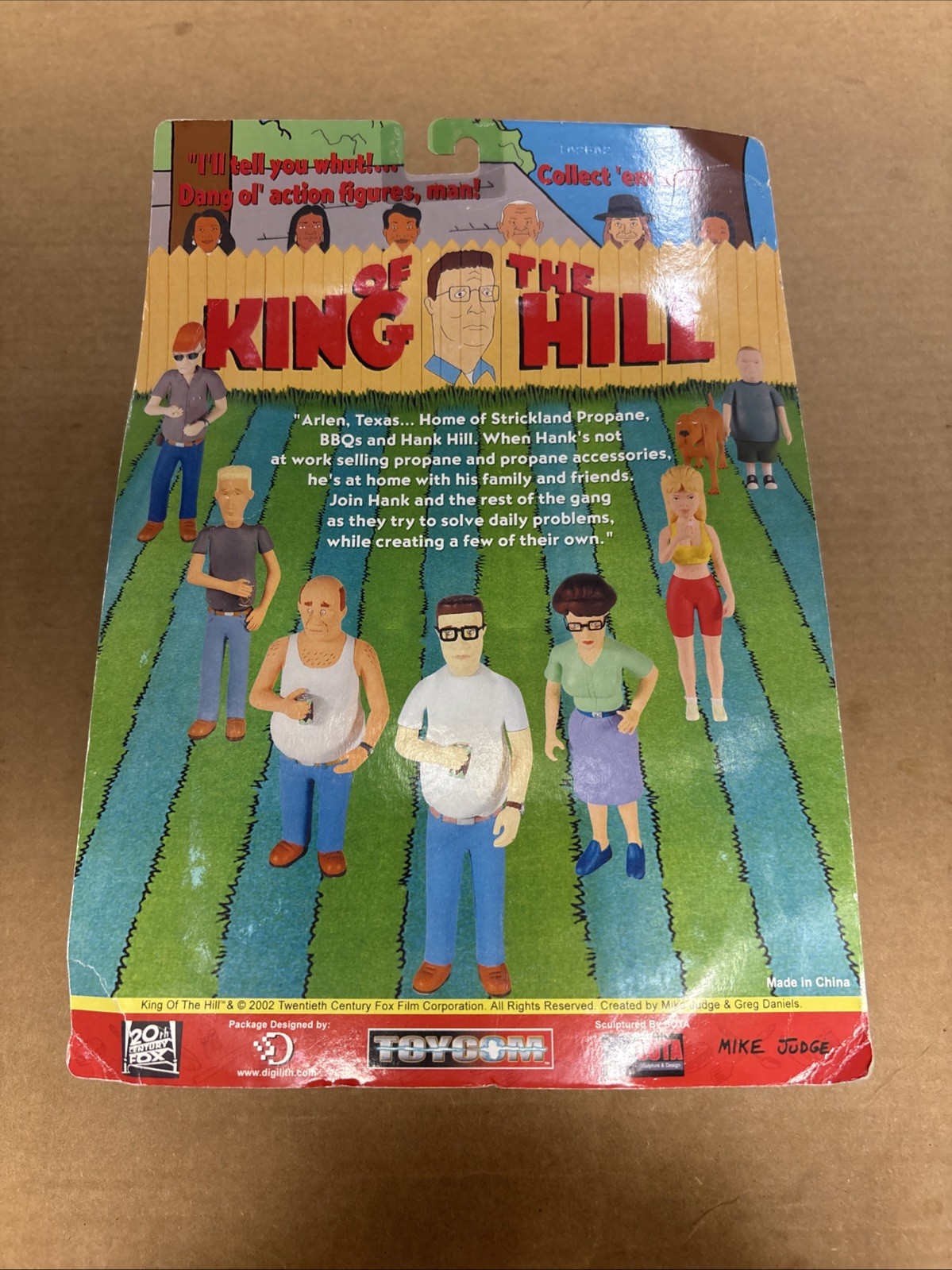 King of the Hill Peggy Hill Action Figure 2003 Mike Judge NIB