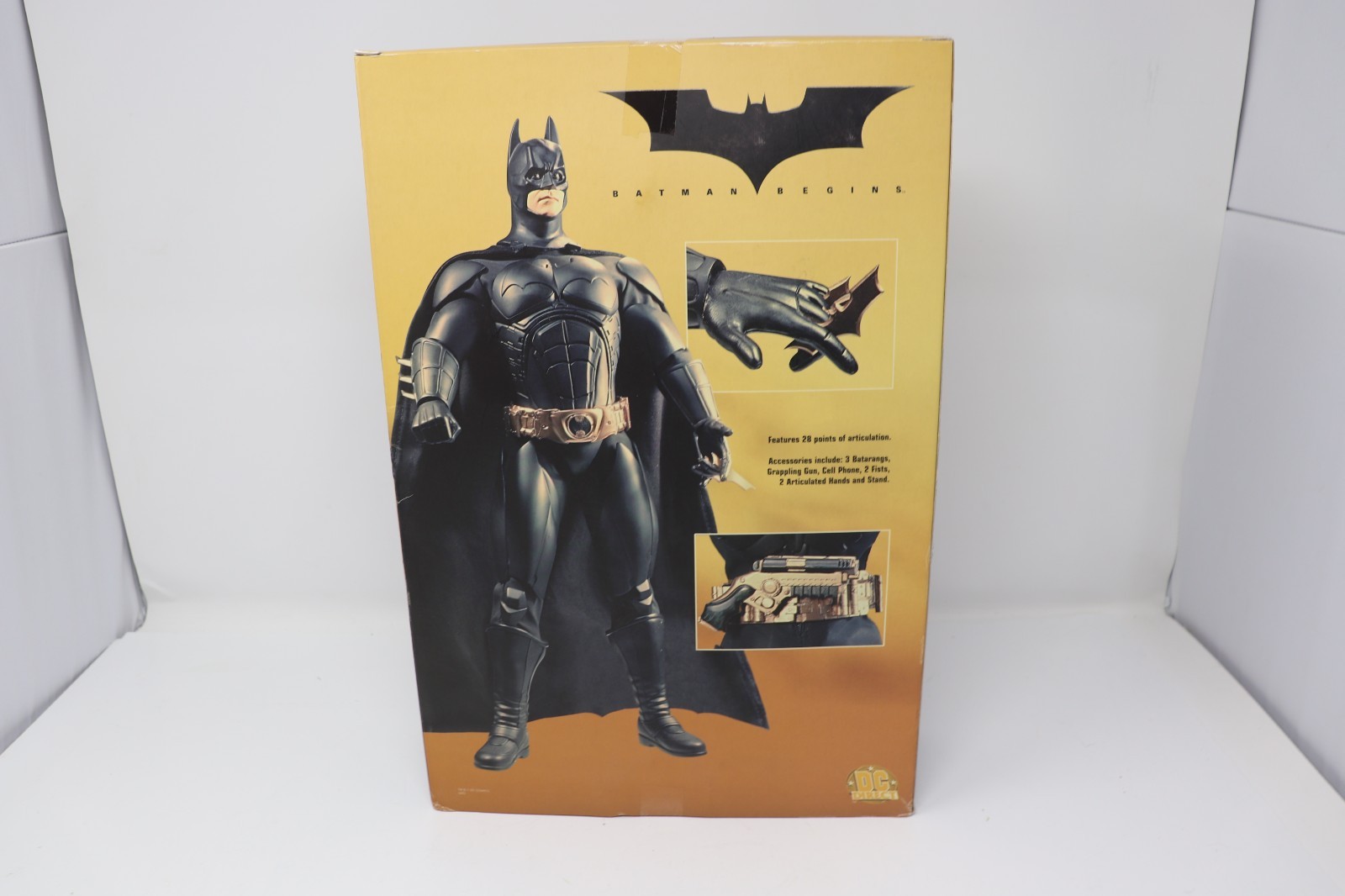DC Direct BATMAN Begins Deluxe 13″ Collectors Action Figure Christian Bale 2005