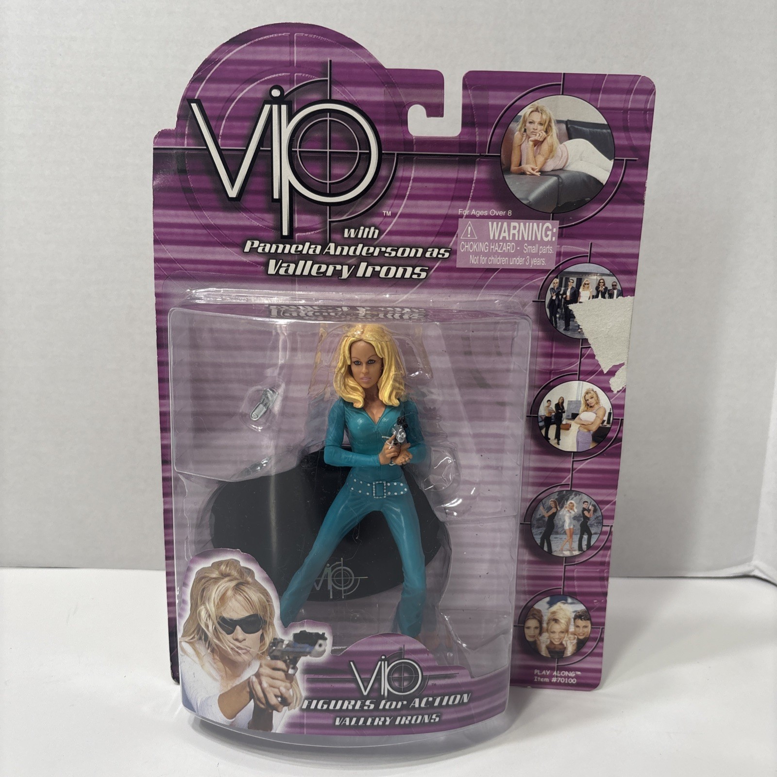 2000 PLAY ALONG–VIP TV SHOW–PAMELA ANDERSON AS VALLERY IRONS FIGURE (NEW)