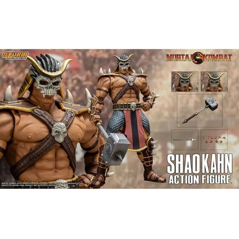 Storm Collectibles DCMK15 MORTAL KOMBAT BOSS – Shao Kahn SINGLE EDITION NEW