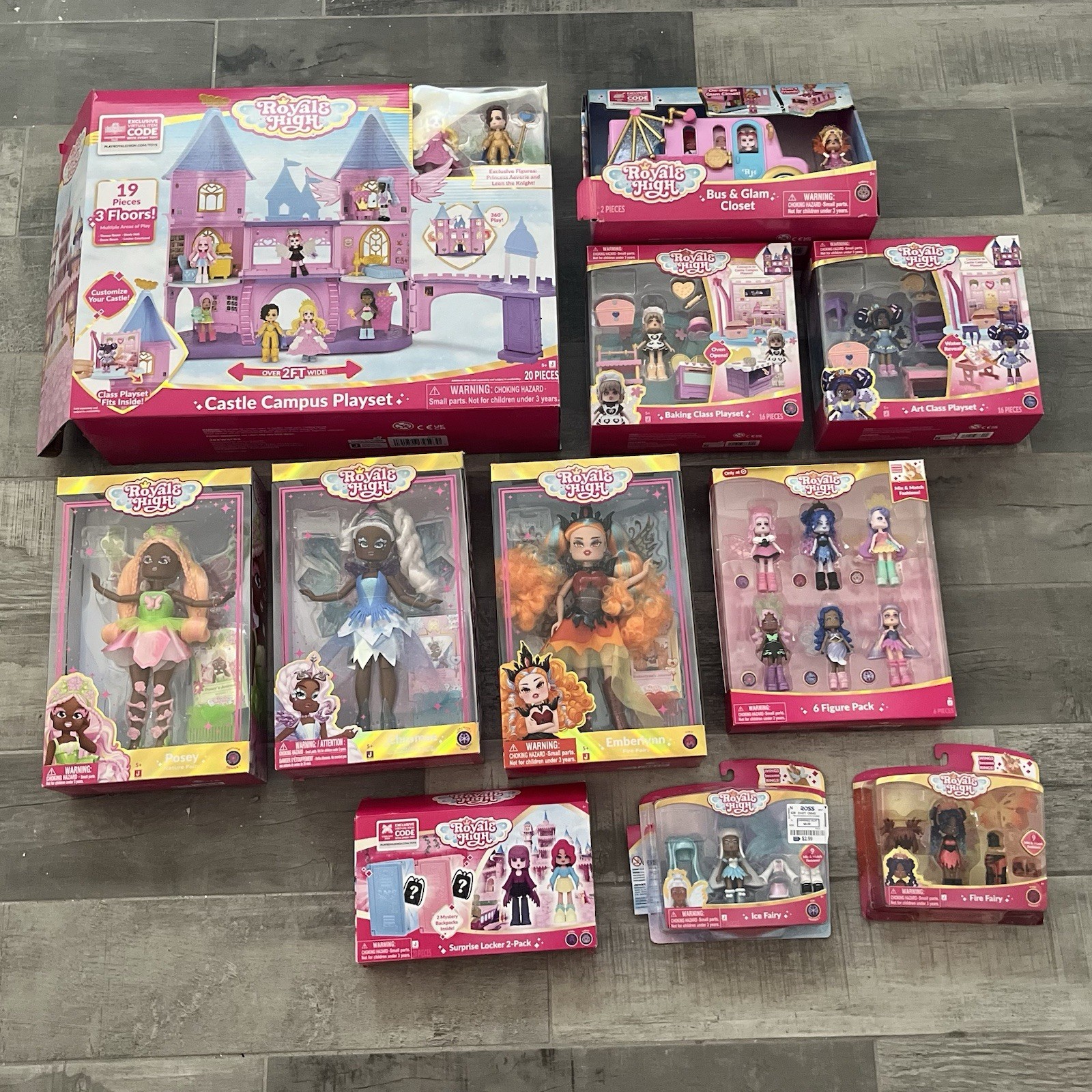 Roblox – Royale High: Bulk Lot of 11 USED Series 1 Collectible Sets