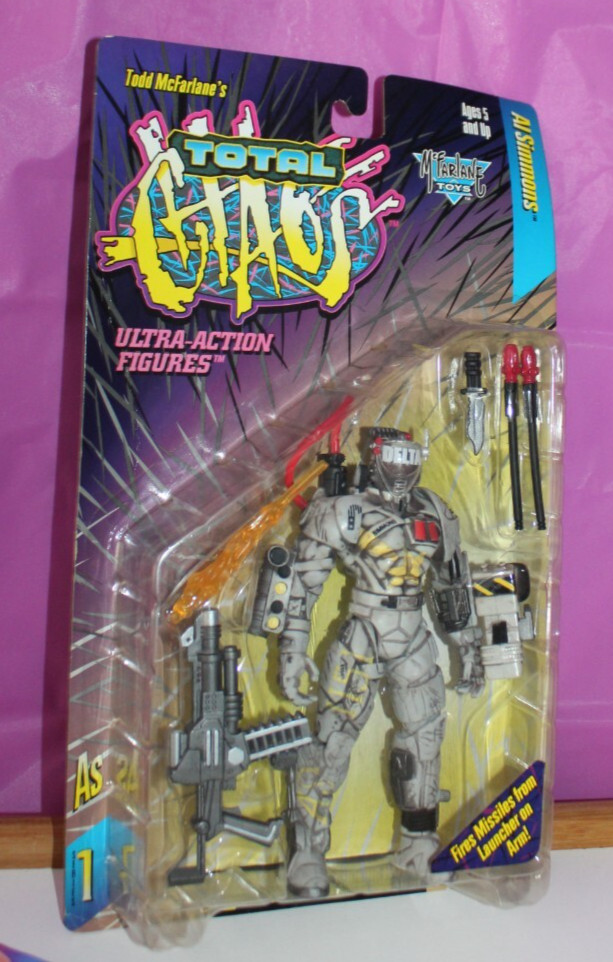 Todd McFarlane’s Al Simmons Ser 1 Ultra Chaos 96 Ultra Action Figure Toy Sealed