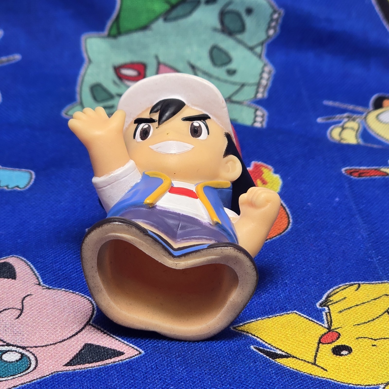 Pokemon Ash Ketchum Trainer Figure Finger Puppet 2020 Nintendo Bandai Japan USA