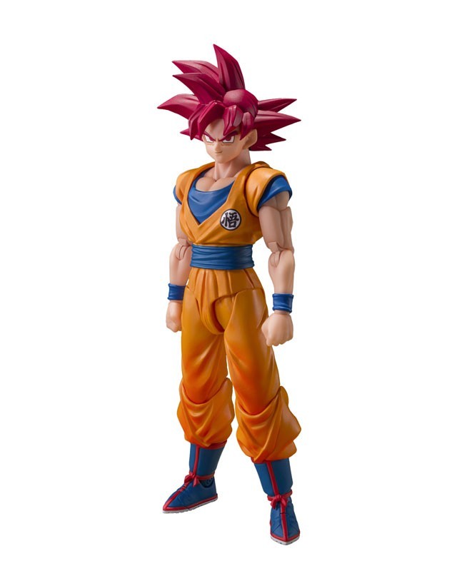 S.H.Figuarts Dragon Ball Super Super Saiyan God Son Goku SHF SH Bandai 145mm