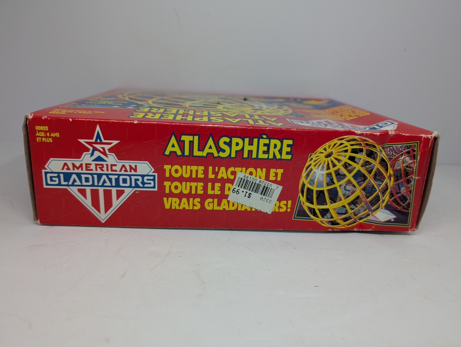 RARE Vintage American Gladiators Atlasphere Playset 1991 Irwin New In Open Box