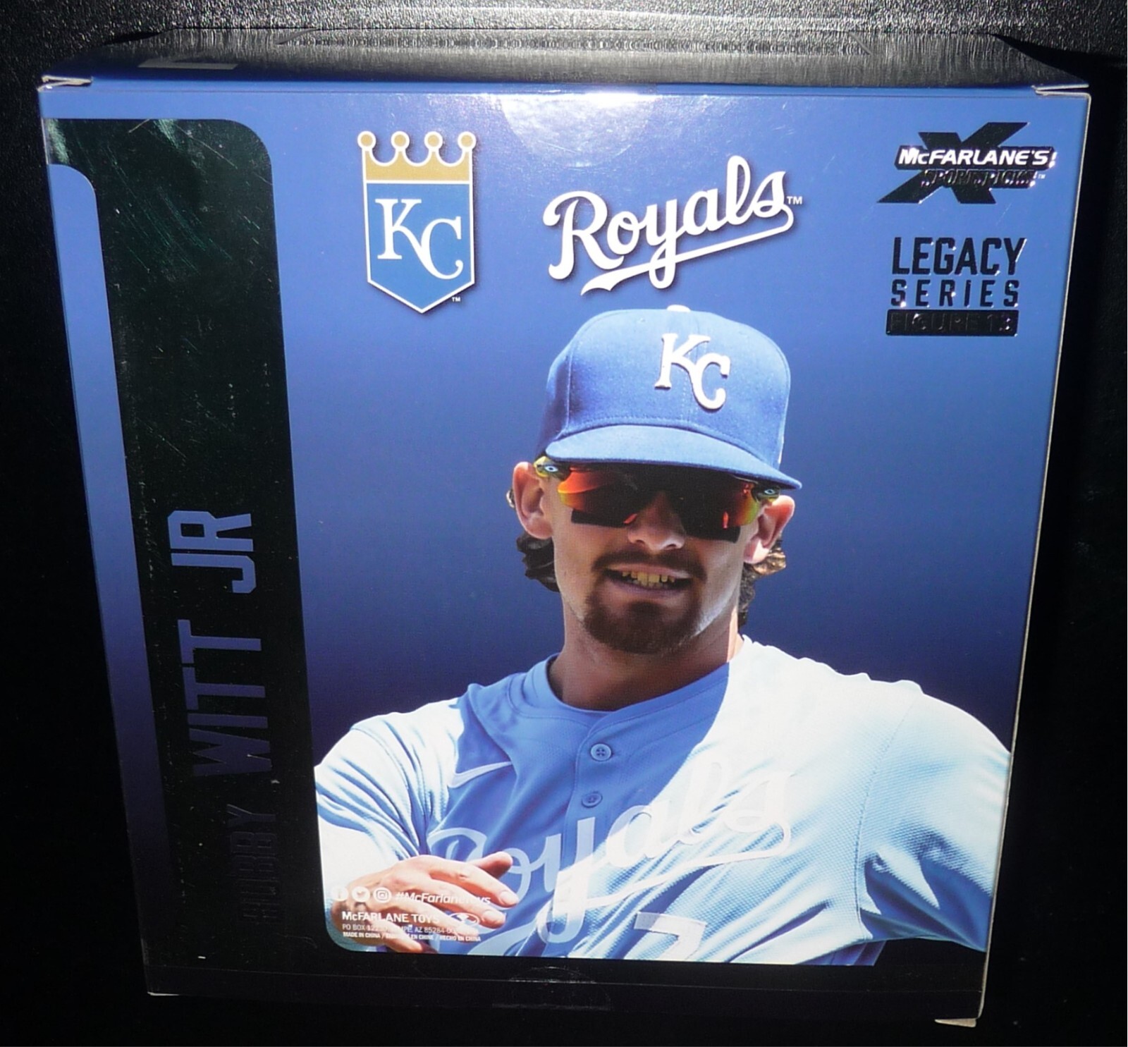 BOBBY WITT JR Kansas City Royals – McFarlane MLB Legacy Series Figure IN STOCK