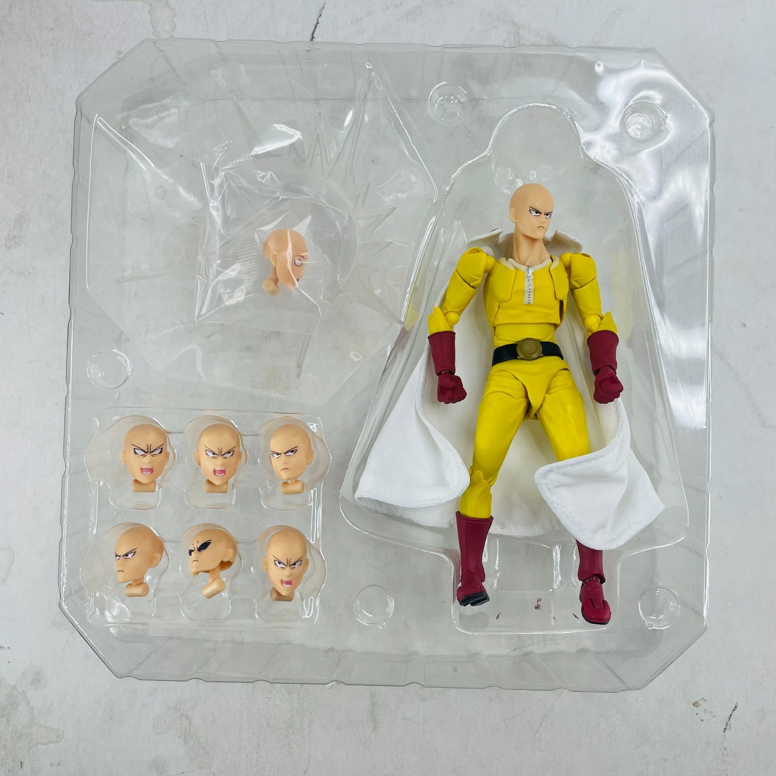 Anime One Punch Man SAITAMA 6-inch Action Figure Revoltech Amazing Yamaguchi Toy