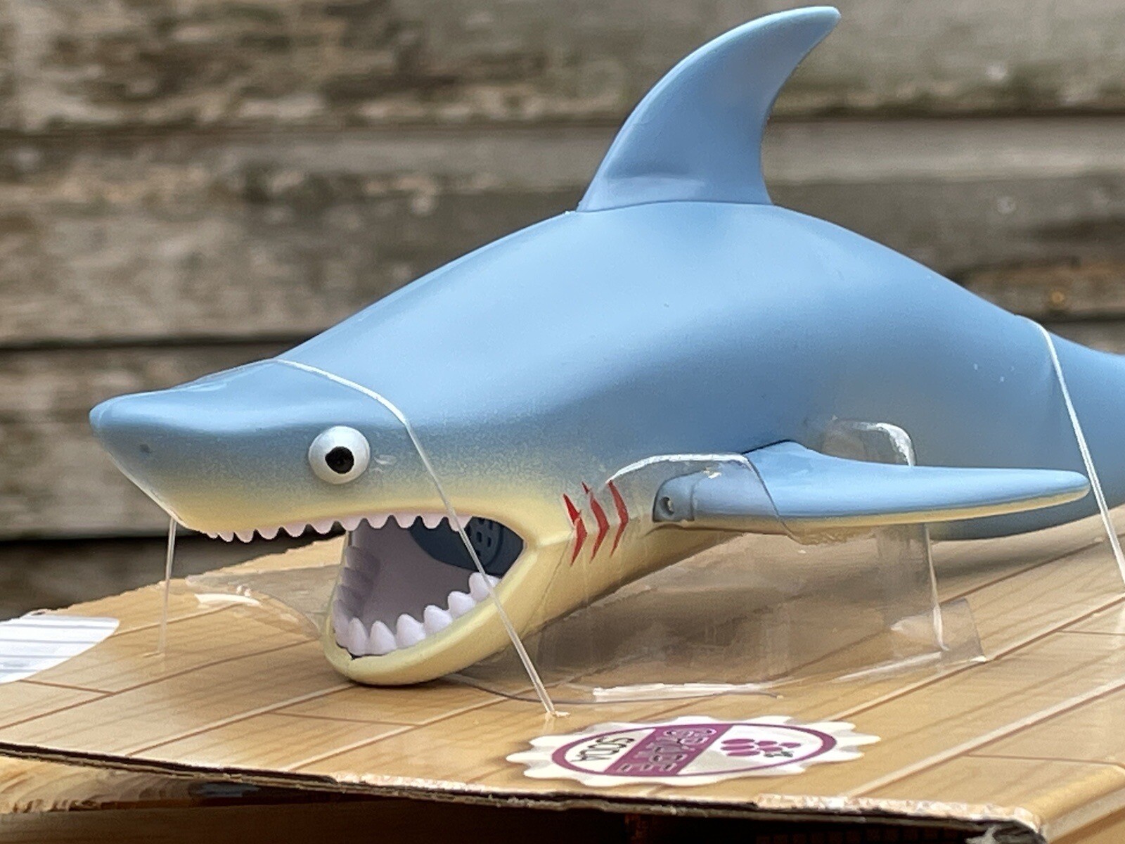Disney Pixar Toy Story Shark Action Figure Mr. Shark With Woody’s Hat Rare New