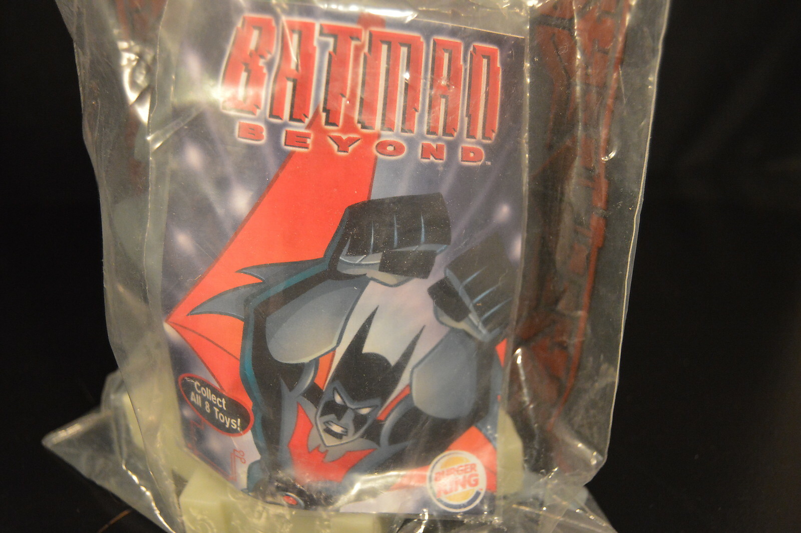 Lot of 2 “BATMAN BEYOND” BURGER KING TOYS action hero NOS Fast Food TV & MOVIE