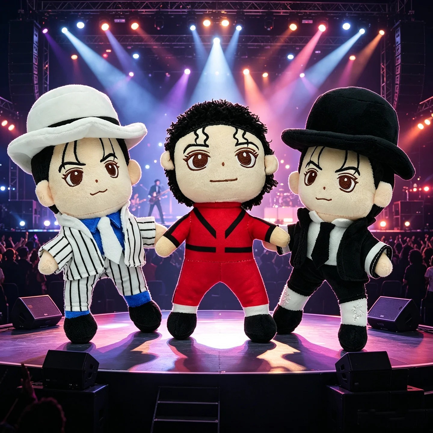 23cm Michael Jackson Plush Toys Room Decor Collectible Fans Kids Birthday Gift