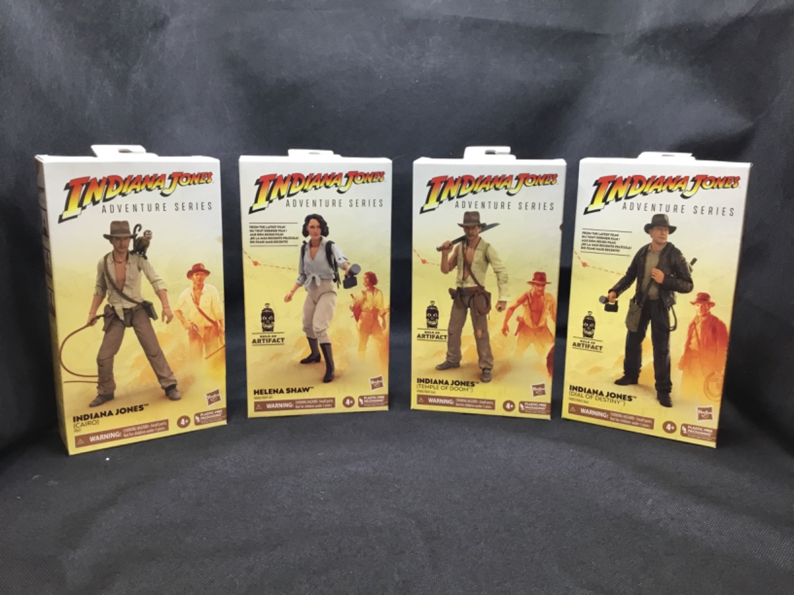 Lot of (4) Indiana Jones Adventures Helena, Indy Temple & More [Hasbro] NIB!