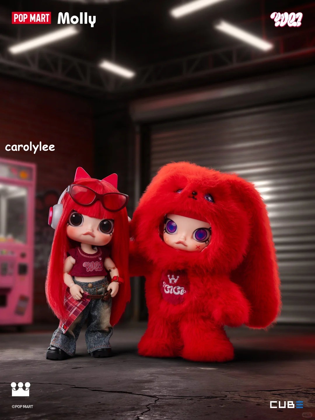 Authentic Series Molly X Yuqi 1/8 Action Figure Toy Gift Hot