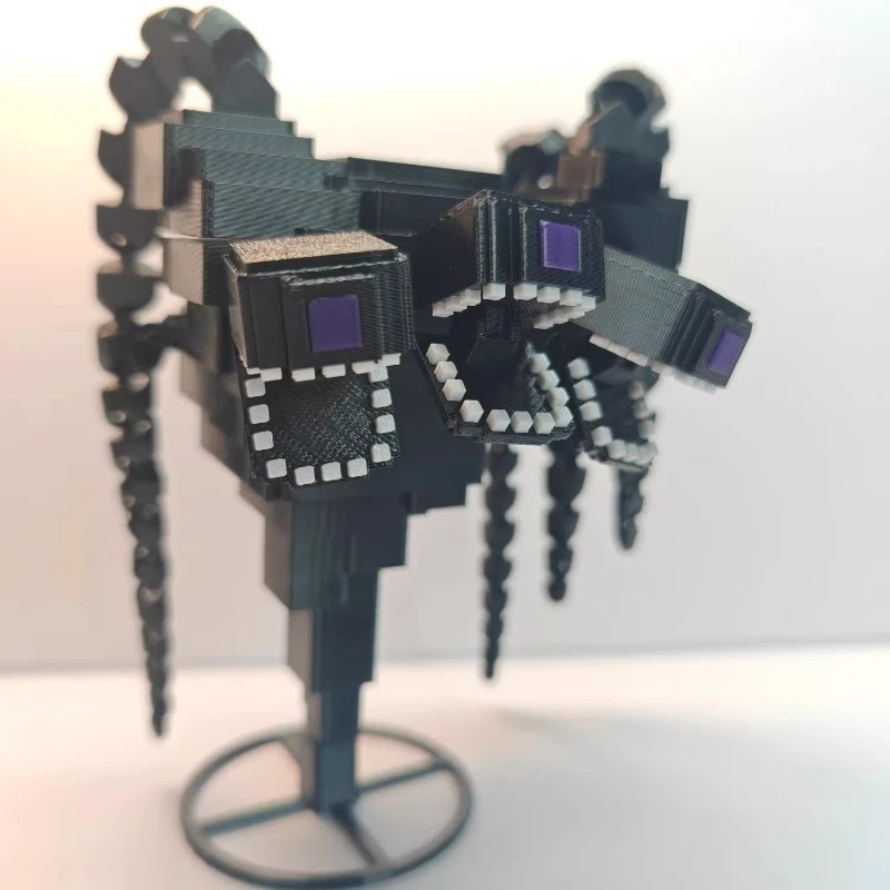 Articulated Wither Storm, Flexi Fidget Toy, 3D Printed-12-20cm
