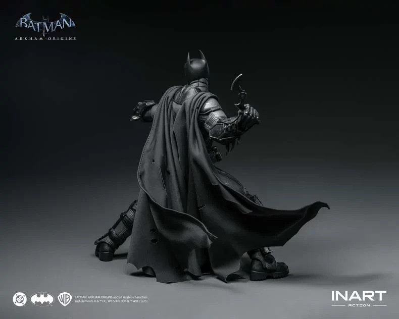 Inart 1/12 Batman: Arkham Origins Battle Damaged Version Action Figure In Stock