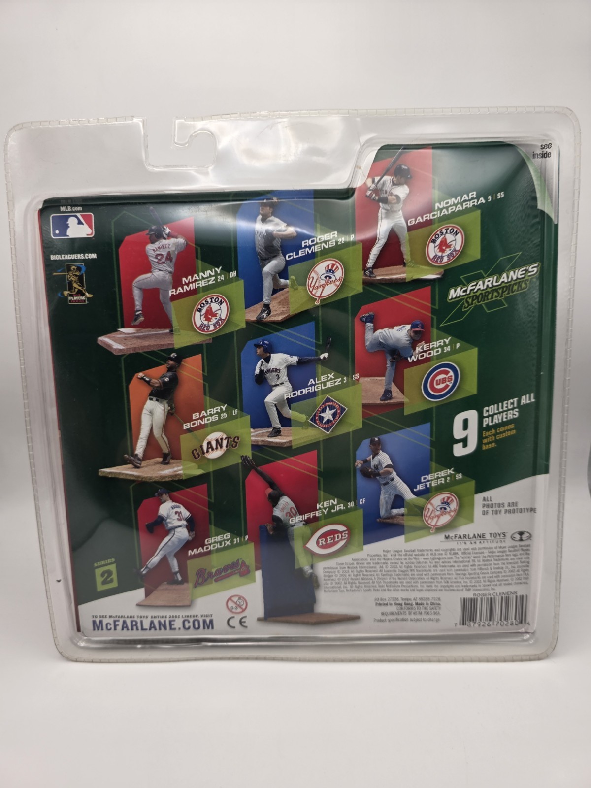 ROGER CLEMENS Boston Red Sox Rare Variant McFarlane MLB Series 2 Figure