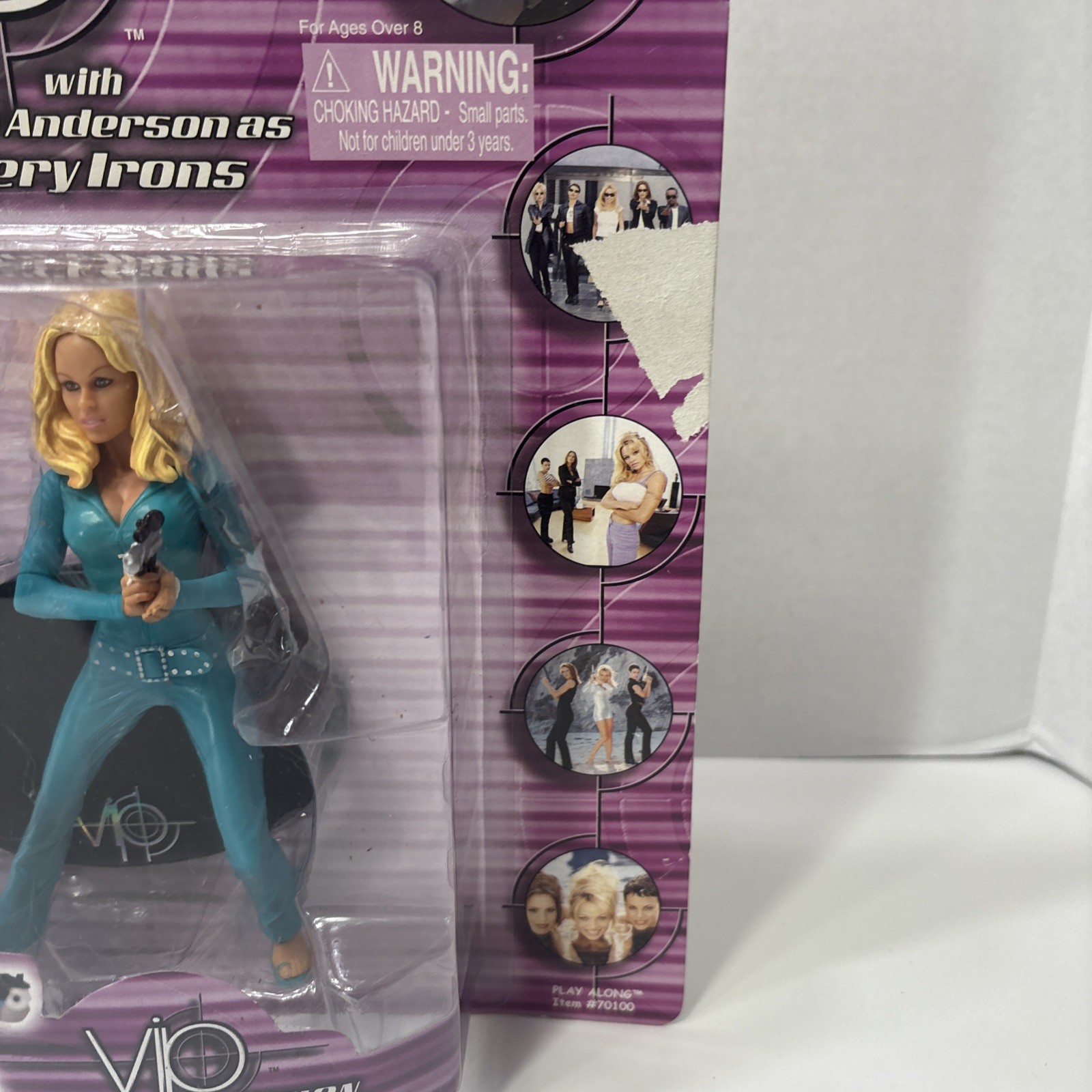 2000 PLAY ALONG–VIP TV SHOW–PAMELA ANDERSON AS VALLERY IRONS FIGURE (NEW)