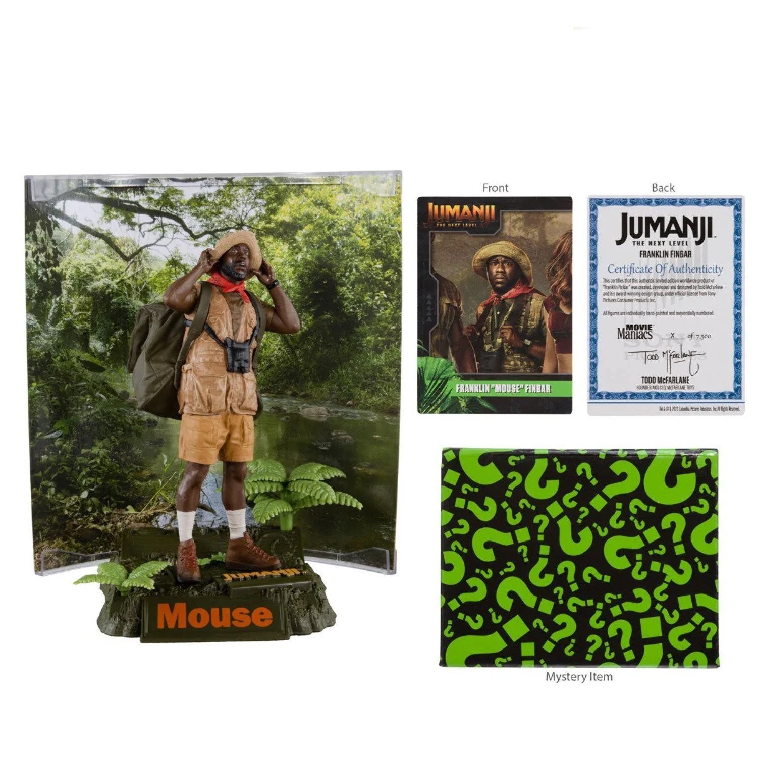 Franklin “Mouse” Finbar (Jumanji The Next Level: Movie Maniacs) 6″ Posed Figure