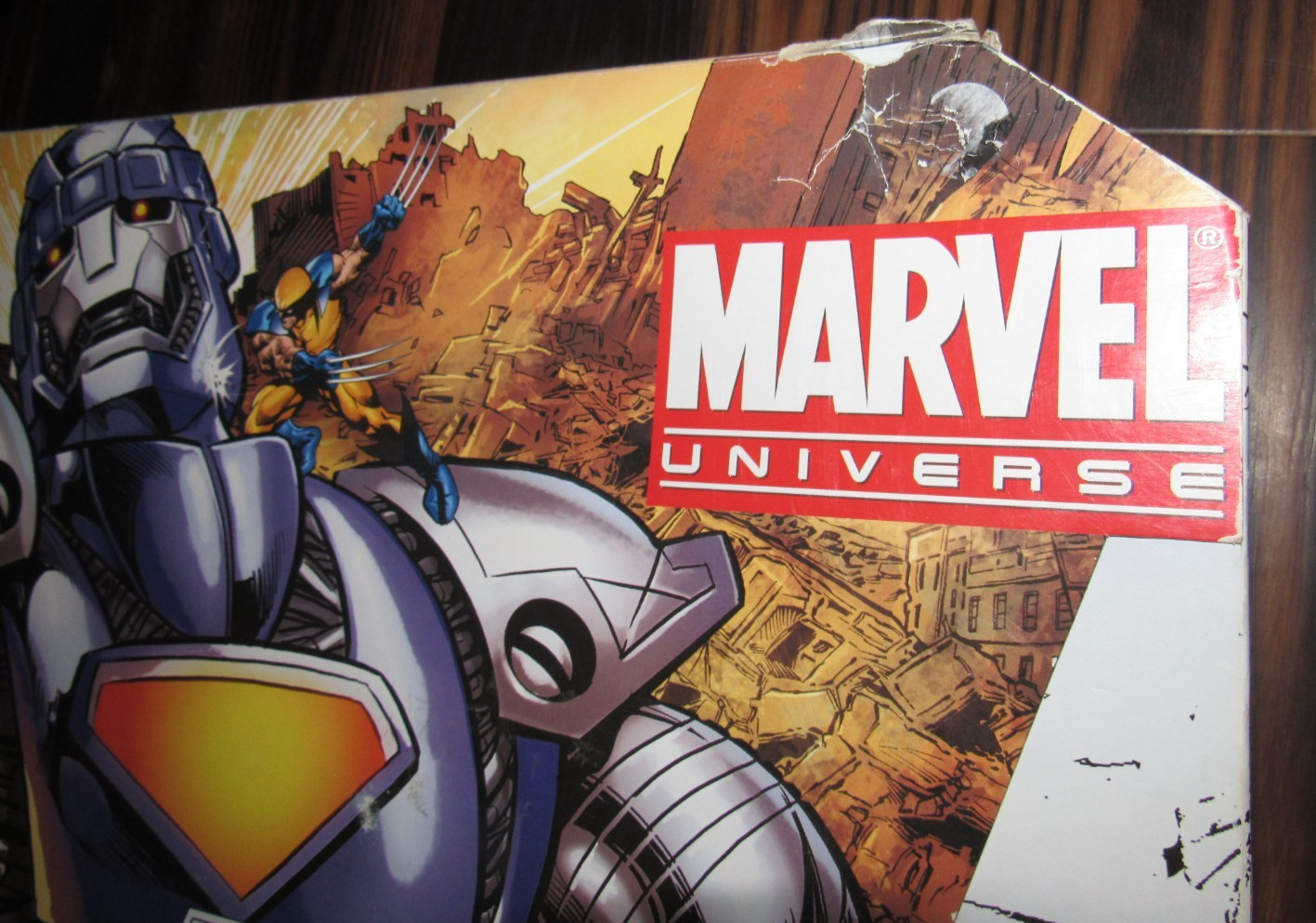 Marvel Universe 3.75 figure Masterworks SDCC Sentinel 16″ NEW BOX HAS WEAR