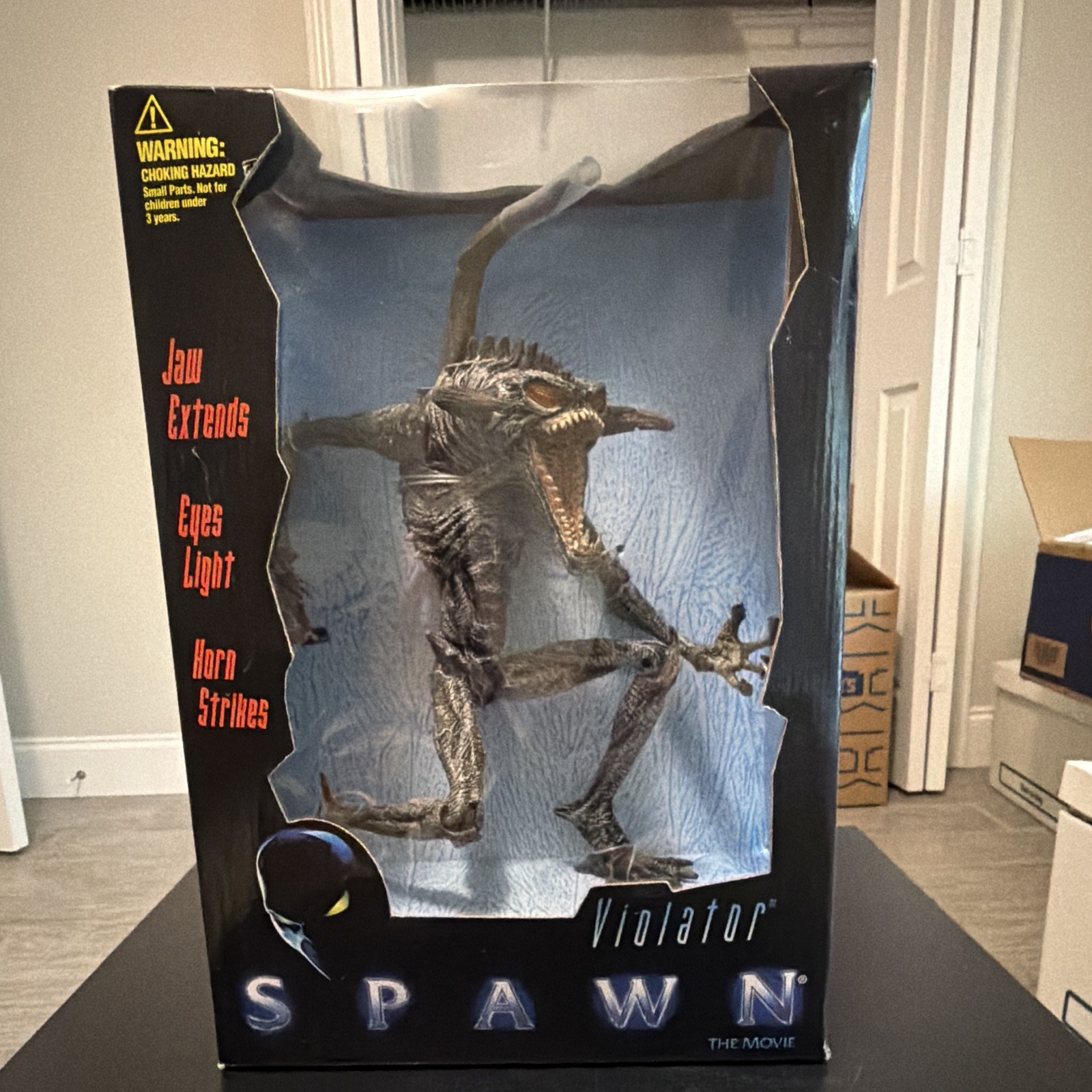 McFarlane Toys Spawn The Movie Violator Light Up Action Figure Vintage 1997