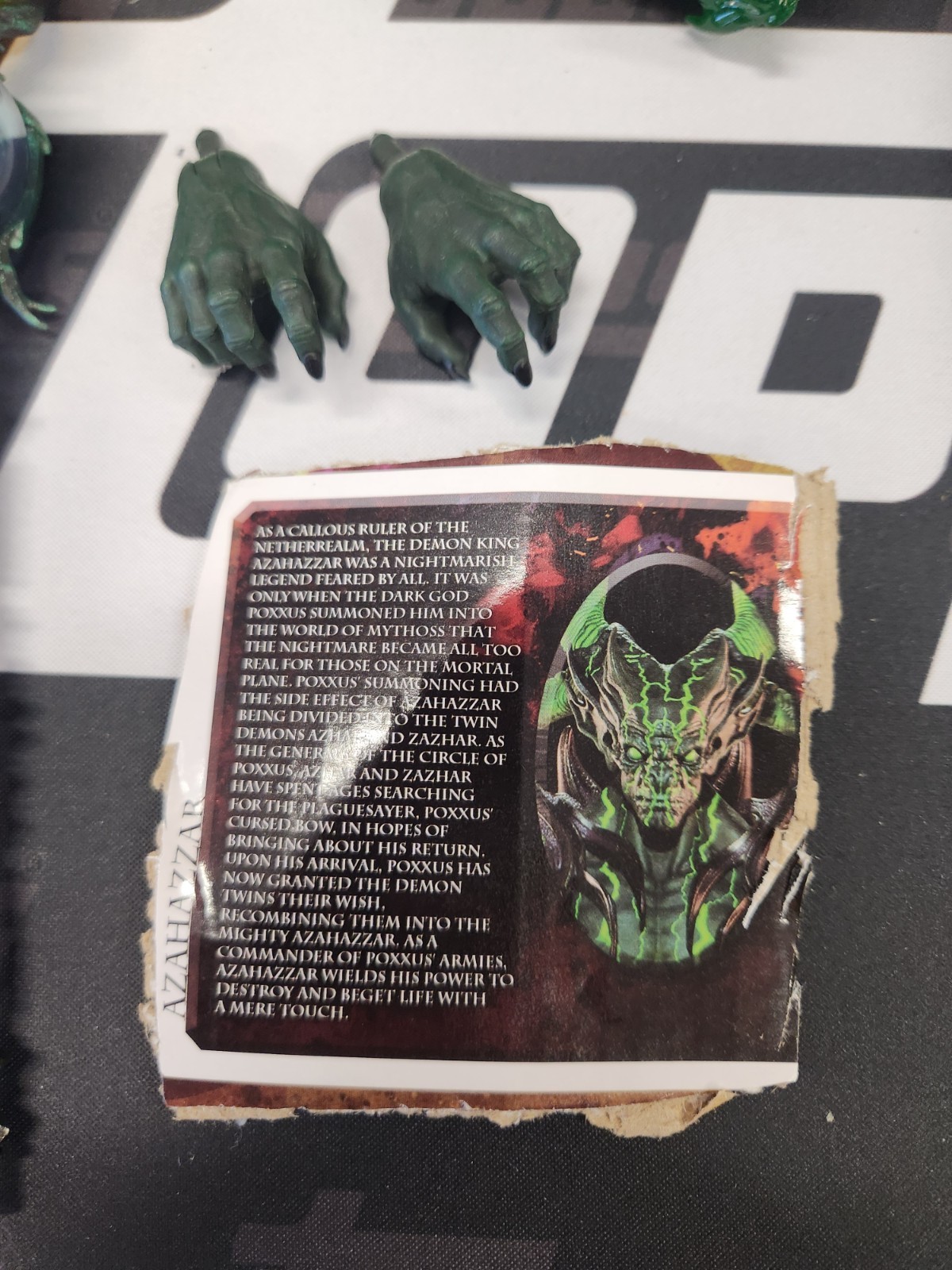 Mythic Legions Azahazzar Four Horsemen Studios loose