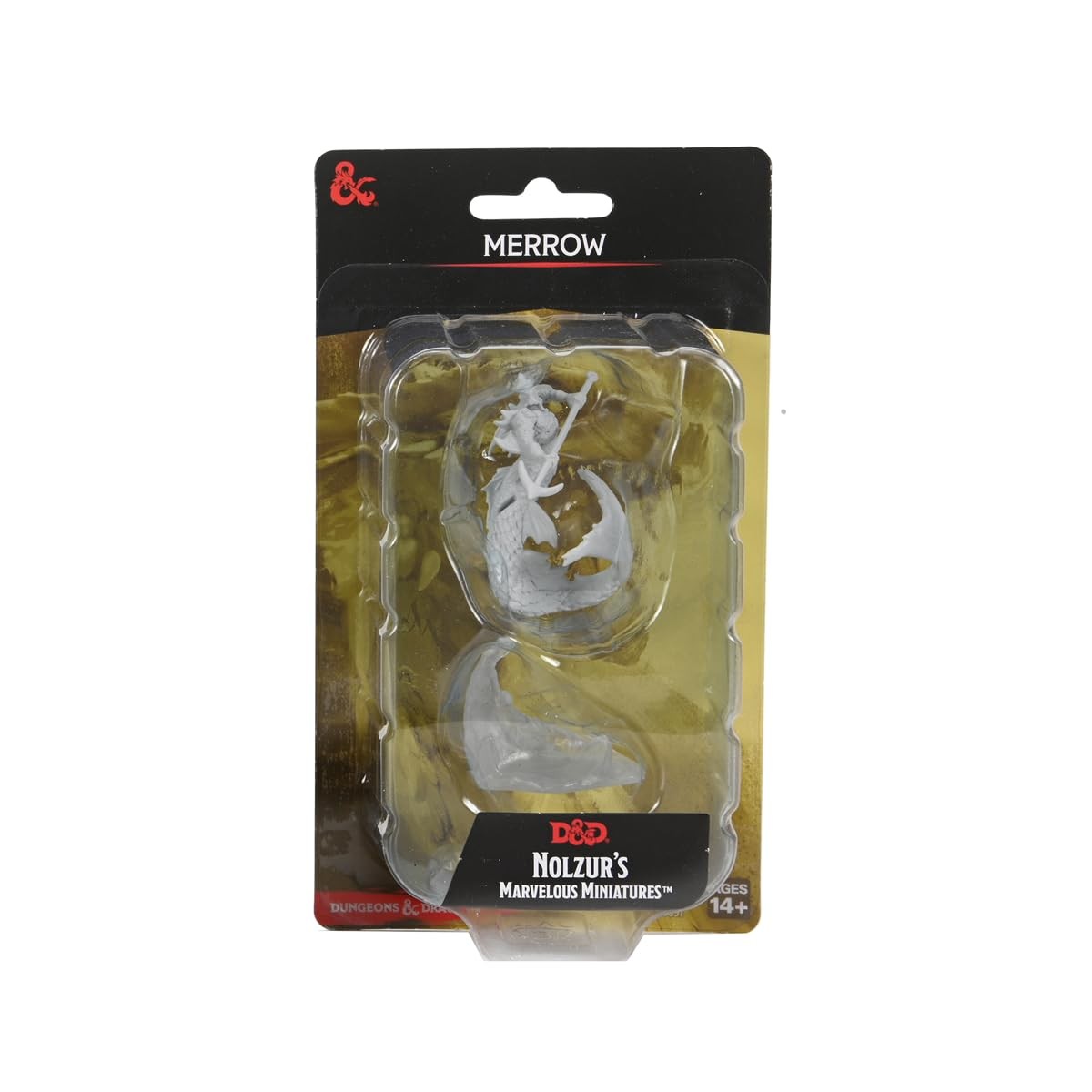 D&D Nolzur’s Marvelous Miniatures: Merrow Unpainted Dungeons and Dragons Miniatu