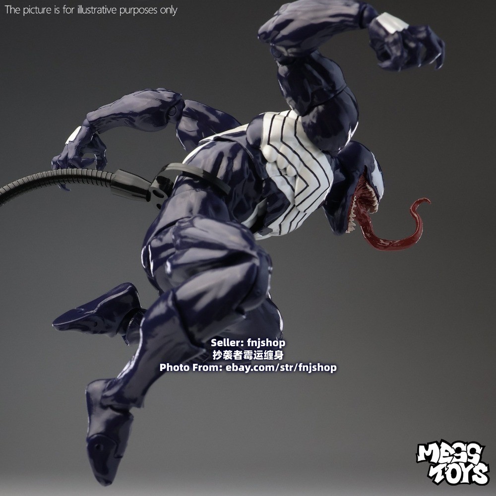 Mess Toys Venom Lethal Neighbor Spider-Man Symbiote 1/12 Action Figure US STOCK
