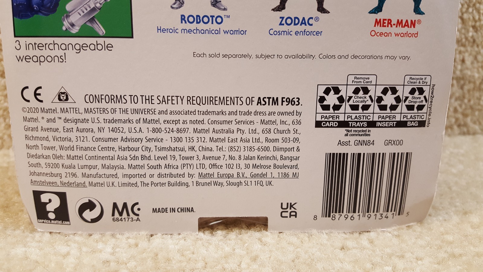 New For 21 Sealed MOTU Masters Of The Universe Origins He Man Roboto With Comic