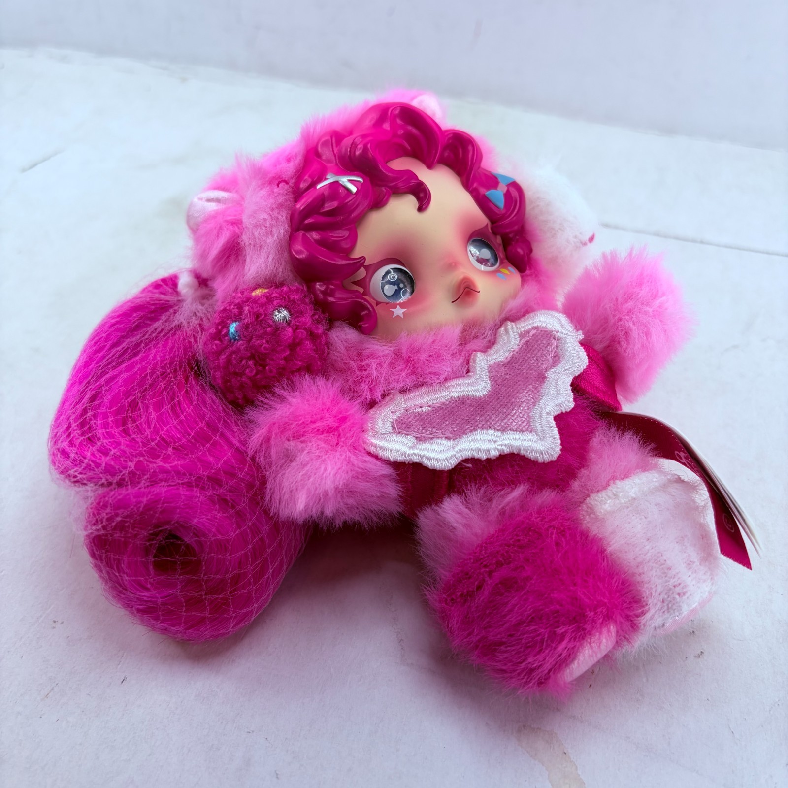 POP MART x Skullpanda My Little Pony Series Plush Doll Figure – Pinkie Pie