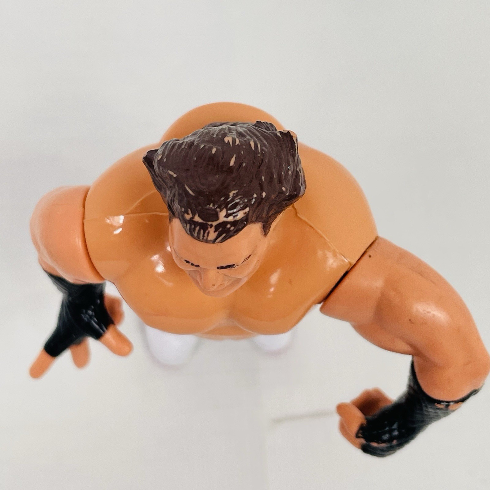 Vintage WWF Brutus the Barber Wrestling Figure Series 1 Titan Sports Hasbro 1990