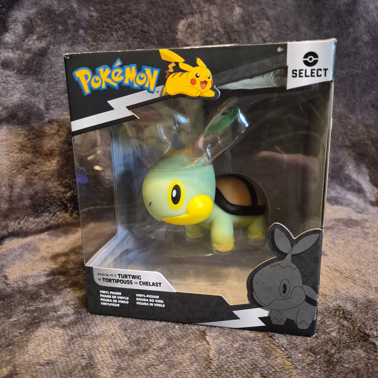 Jazwares Pokemon Select Turtwig Vinyl Figure Series 11 Box Damage – see photos