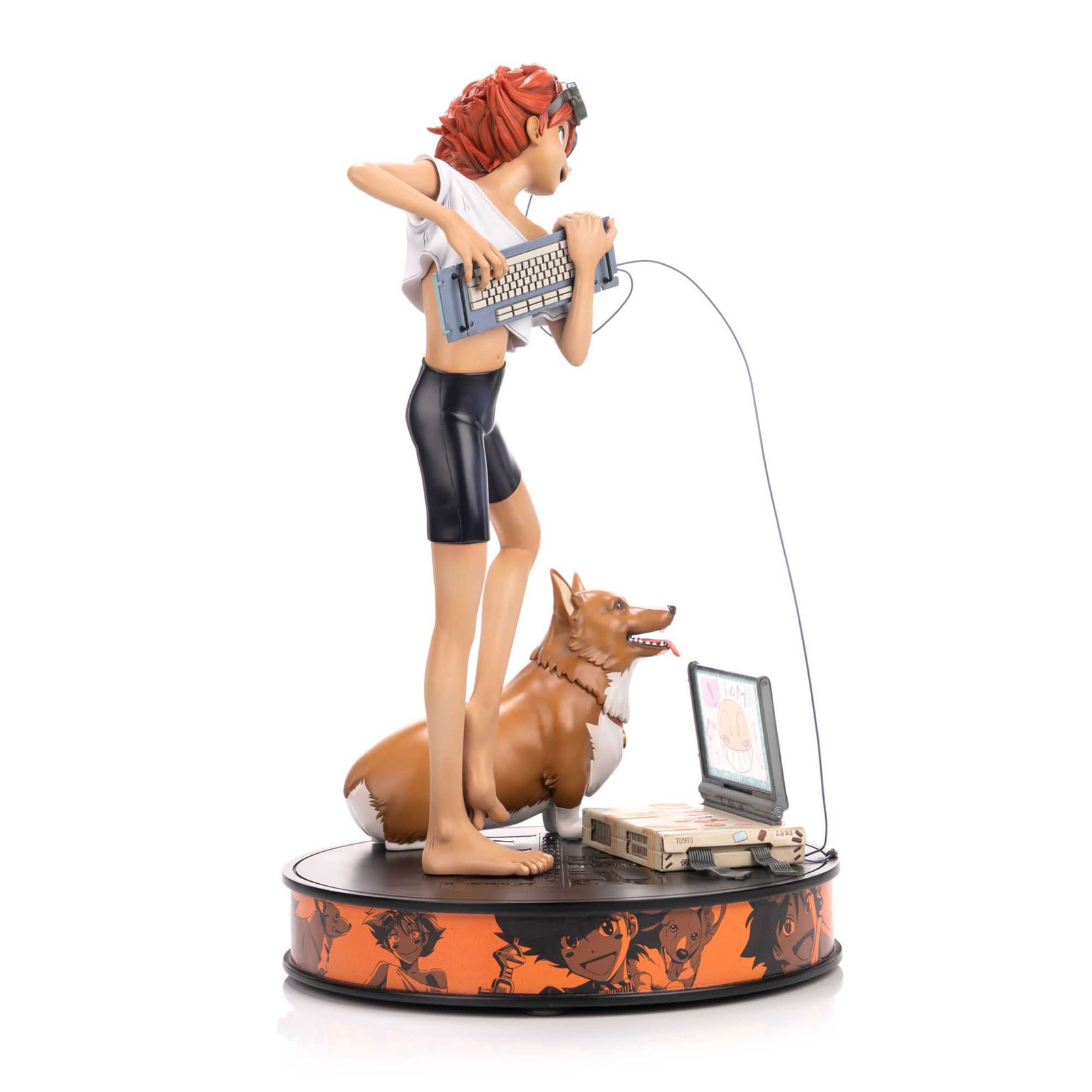 First 4 Figures Cowboy Bebop Ed and Ein Standard Polyresin Statue