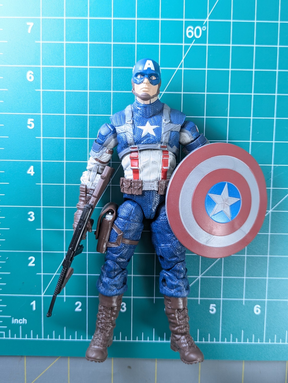 Marvel Legends WW2 Captain America Movies Series Hasbro 2011