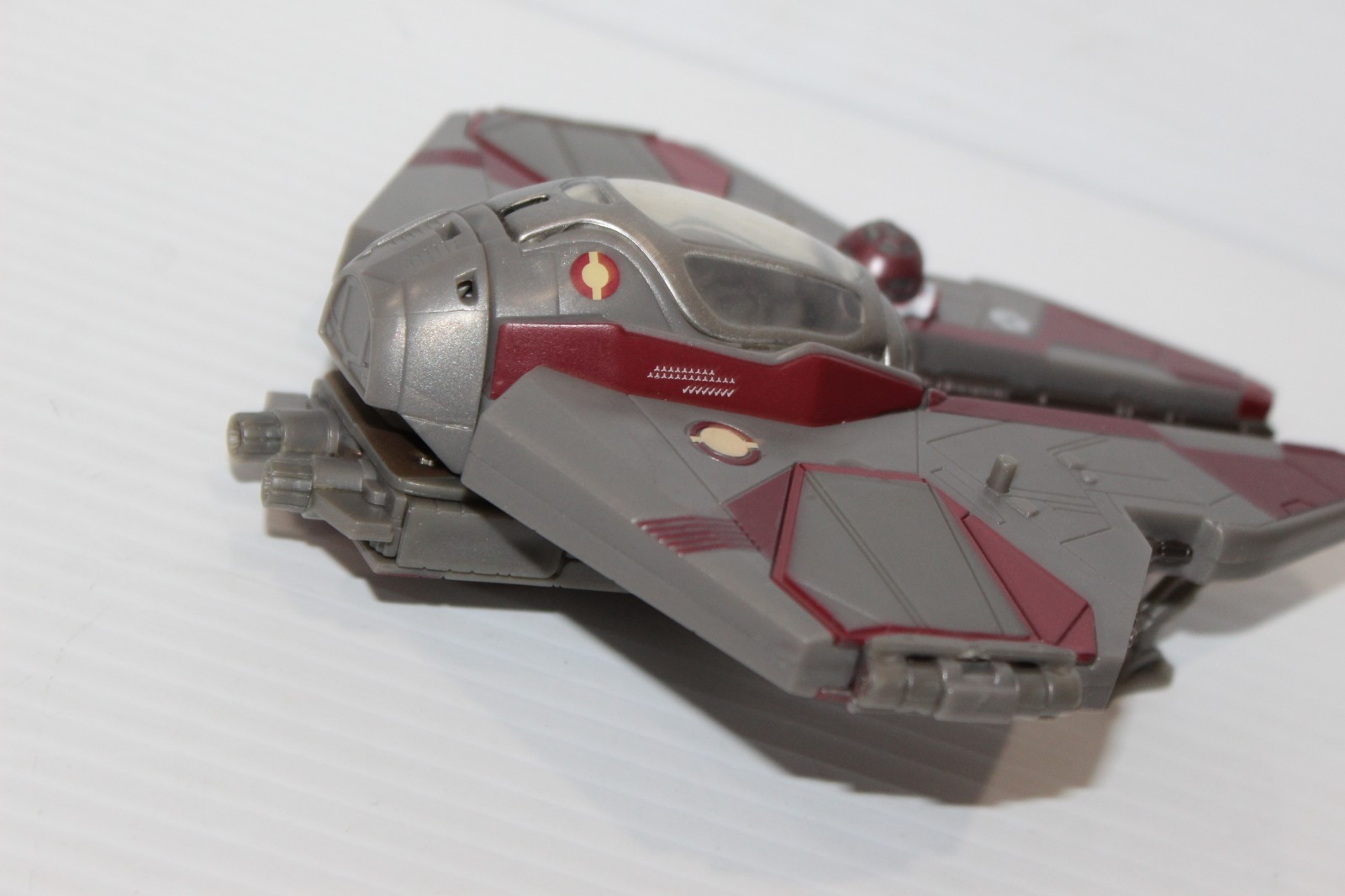 Transformers Star Wars Crossover Obi-Wan Kenobi to Jedi Starfighter 2005 as Show