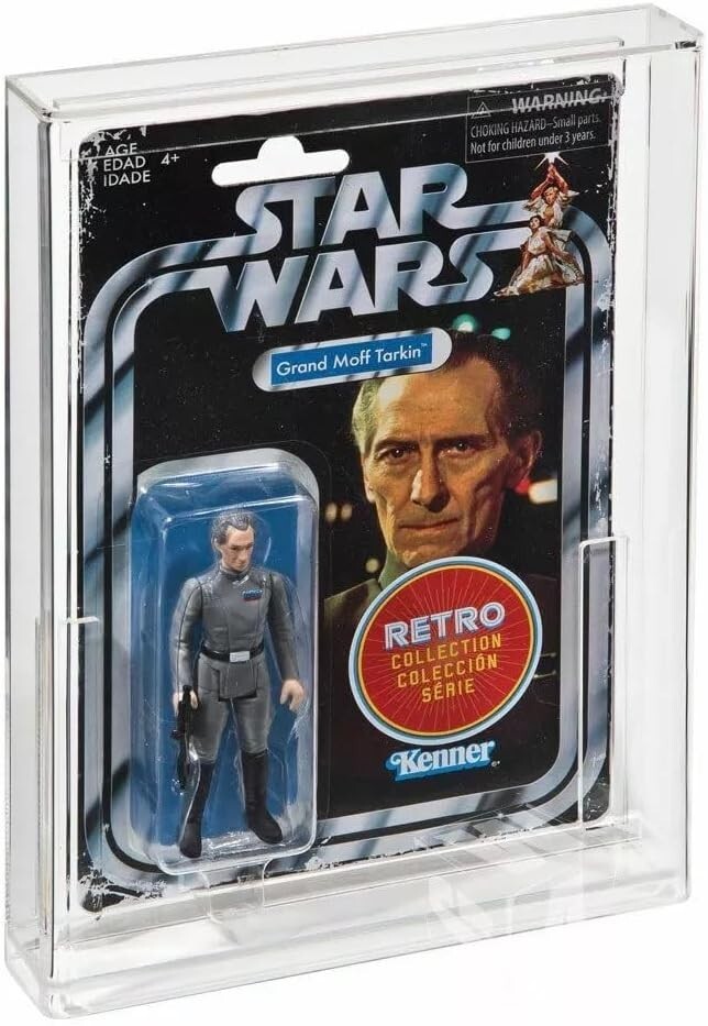 1 x GW Acrylic Display Case – Vintage/VC Carded (Deep) Star Wars GI Joe MOC