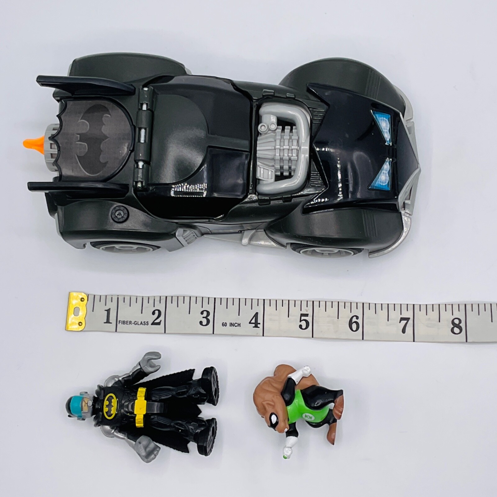 Imaginex Batman Lot Figures Car DC Super Heroes Cape Action Figure Green Lantern