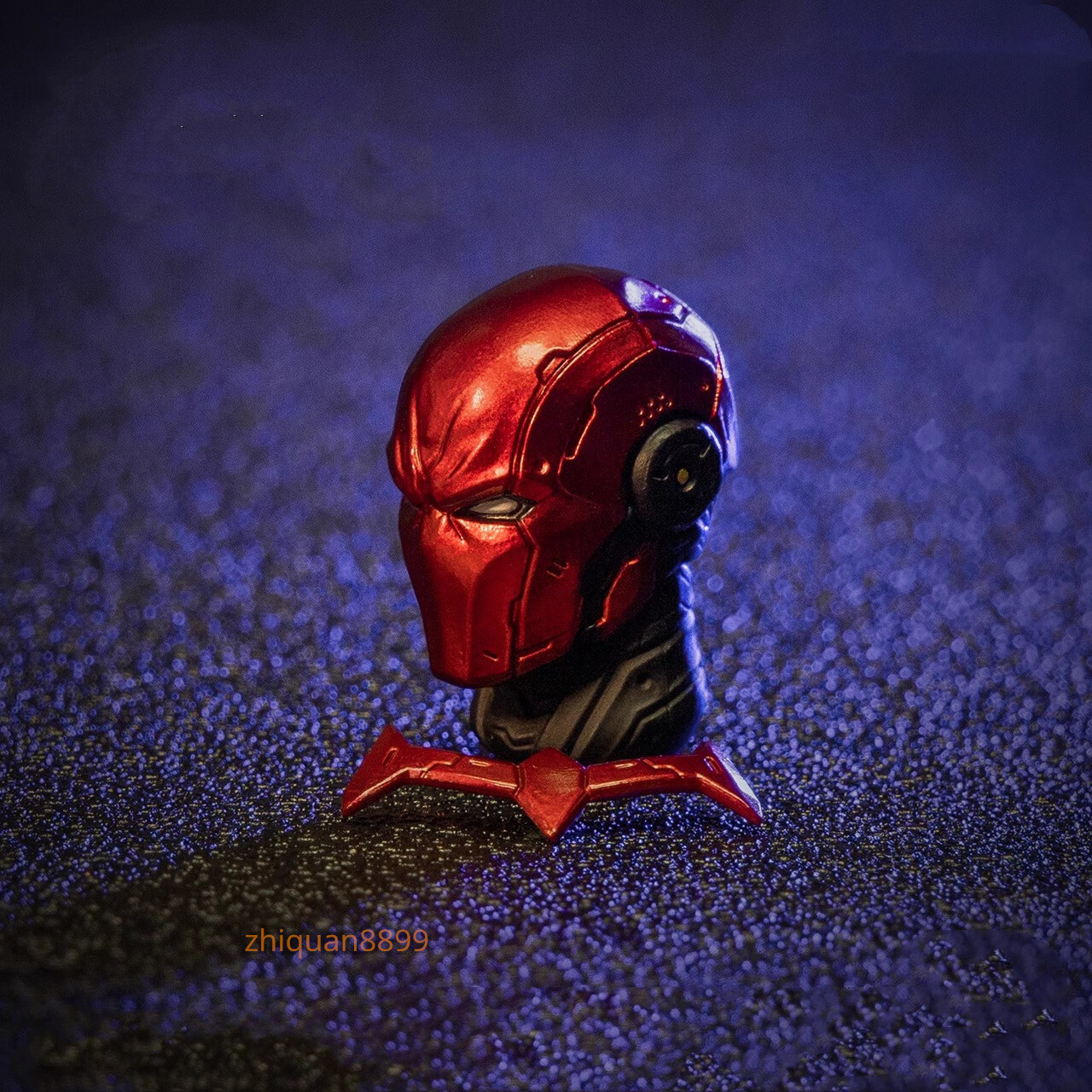 1/12 Red Hood Red Mask Head Sculpt for 12in Action Figure Sodier Body Toy
