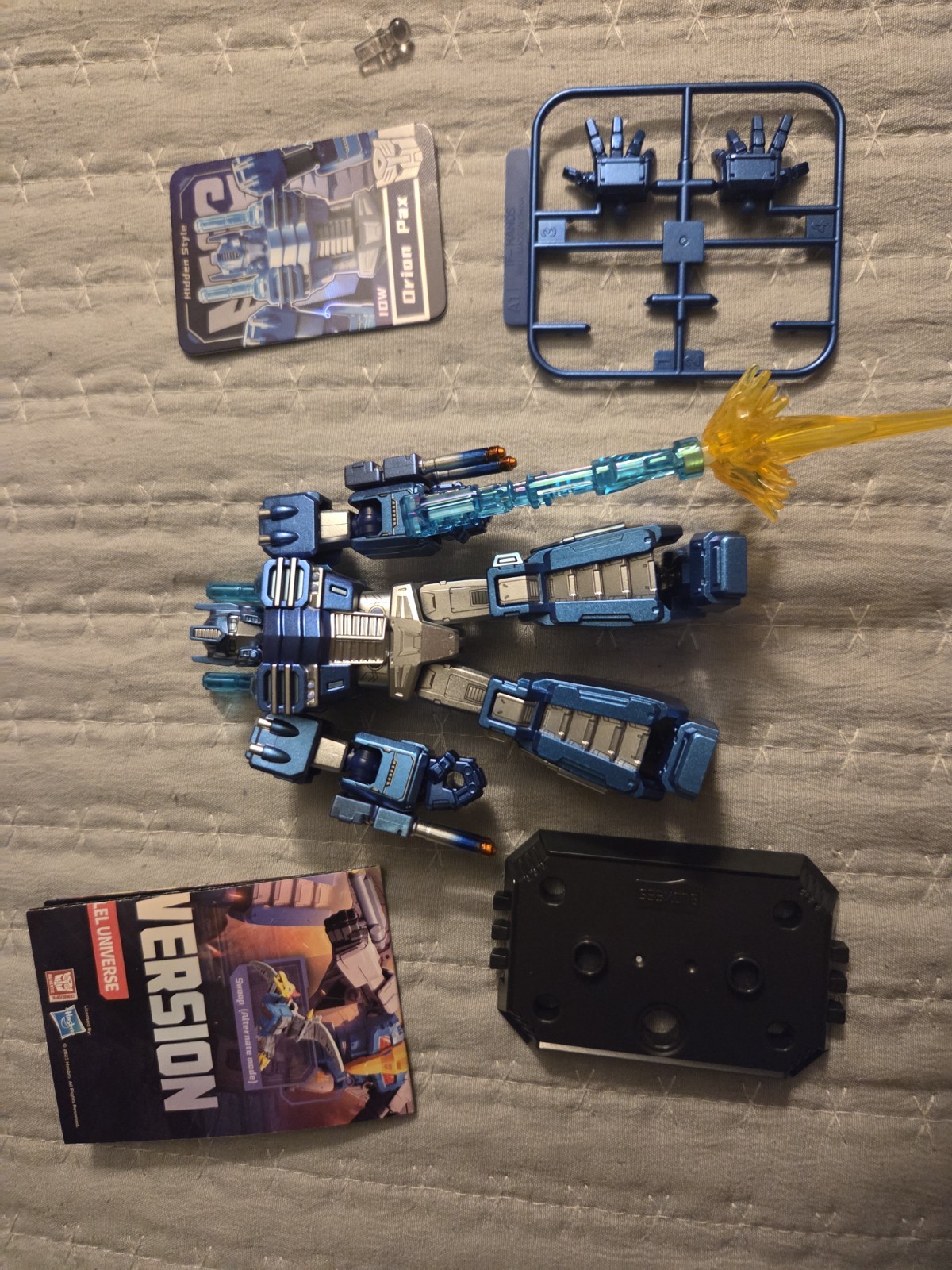 Blokees Orion Pax IDW optimus prime chase RARE hidden galaxy vers 06 parallel