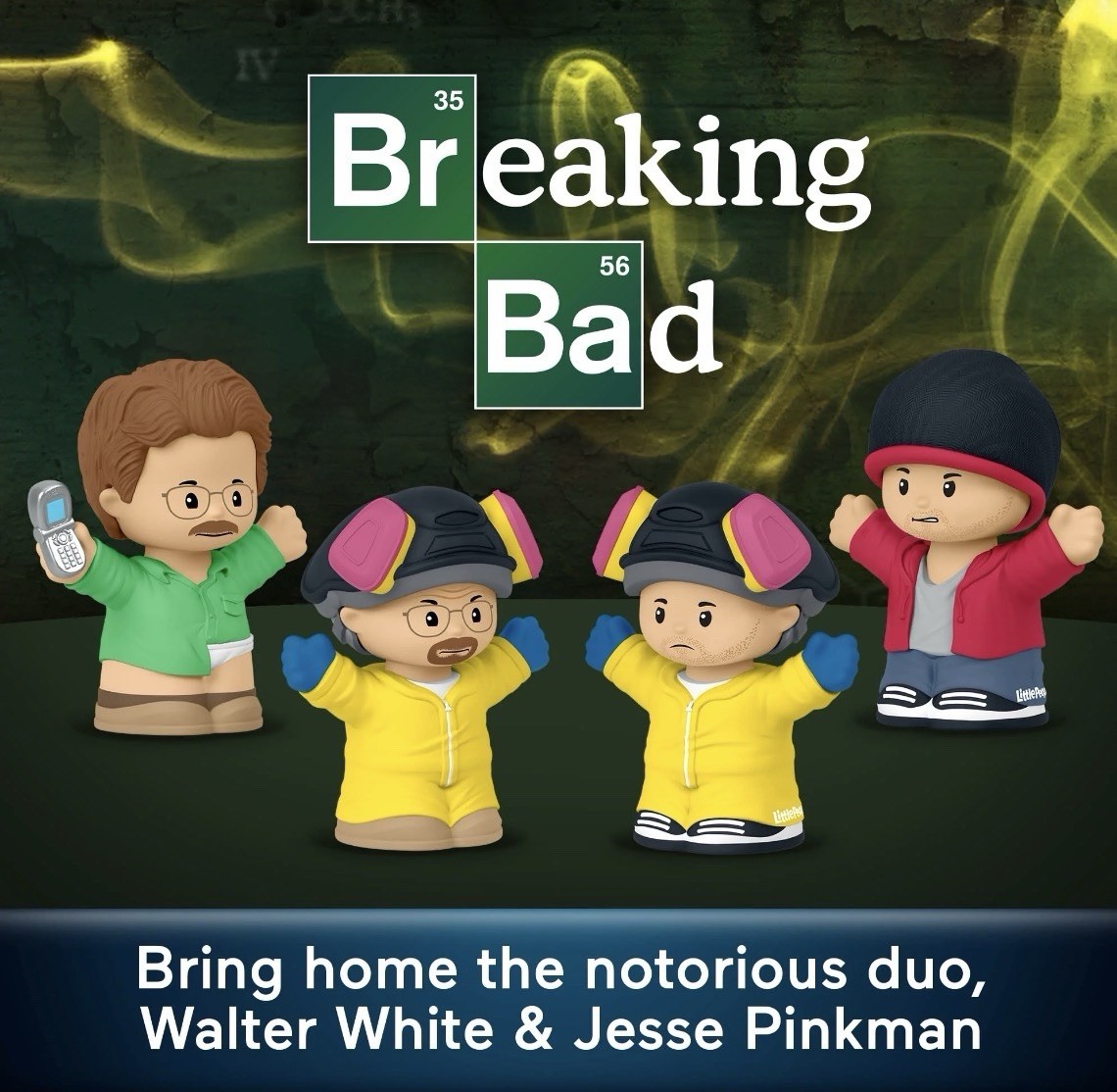 Little People Collector Breaking Bad TV Show Special Edition Set – Brand New