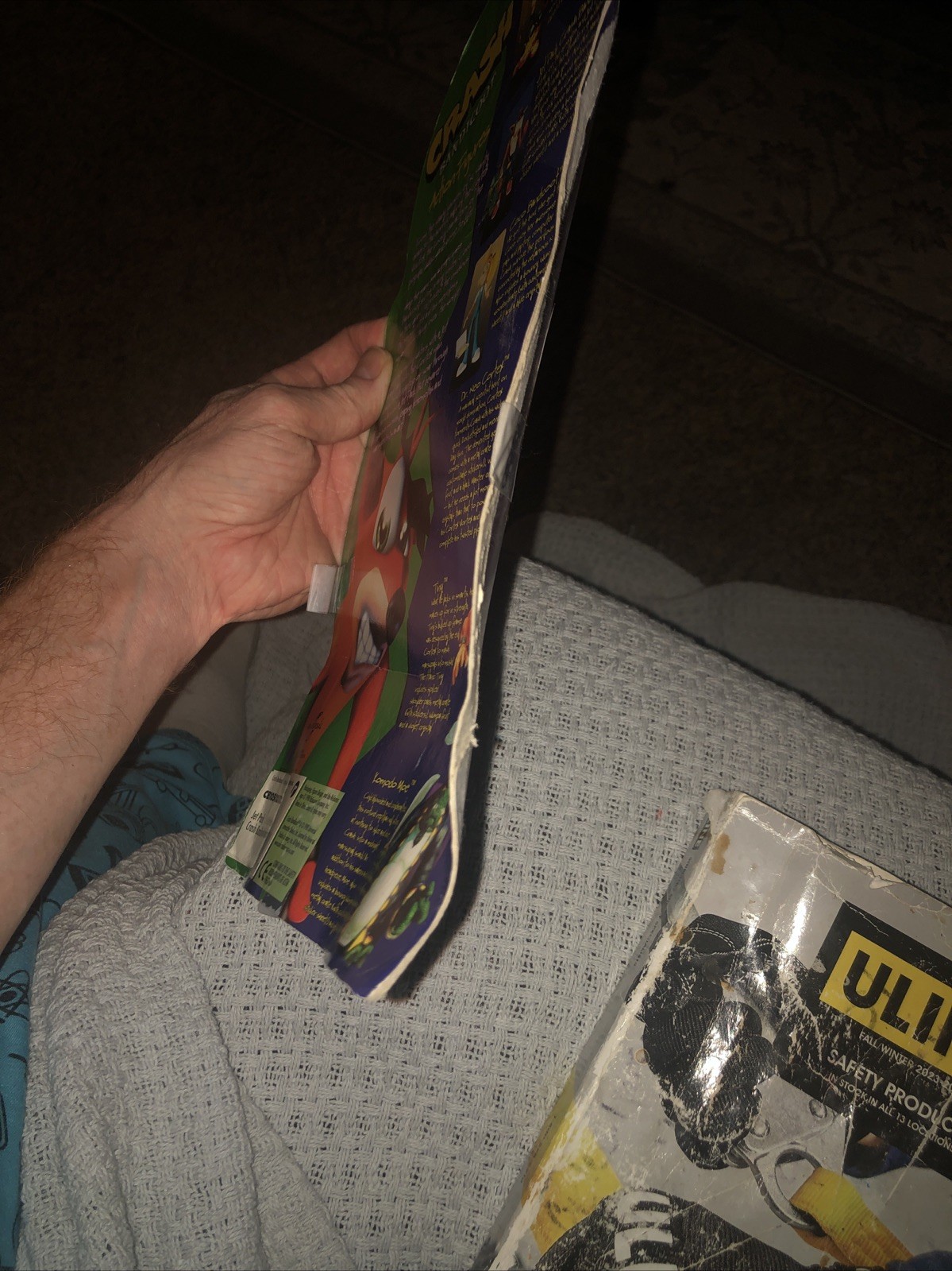 Jet Pack Crash Bandicoot Action Figure Resaurus Toy Figurine PlayStation 1998 PS