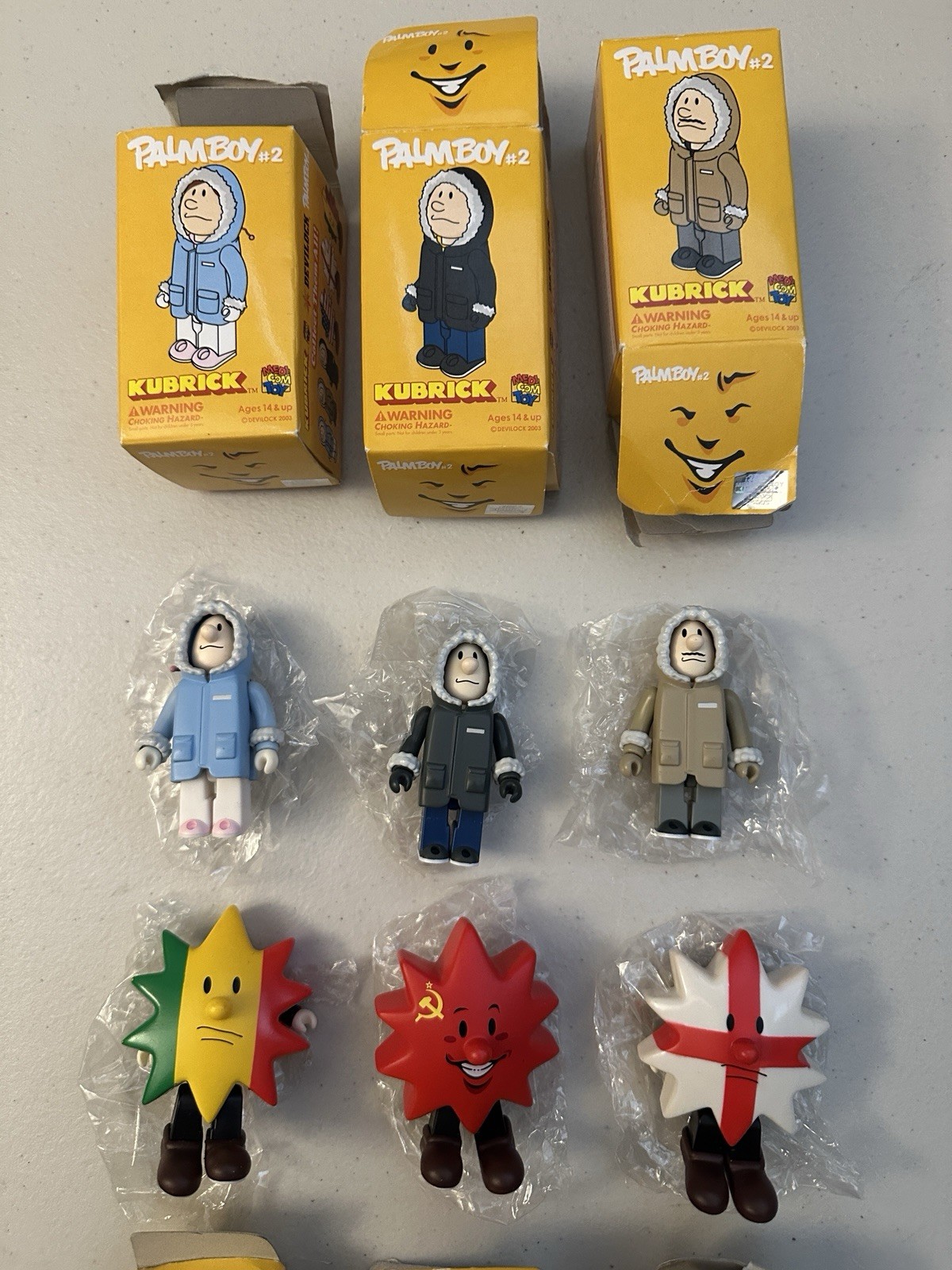 Kubrick Palmboy #2 Devilock Set Chase Secret Soviet Union Rasta Mom Dad England