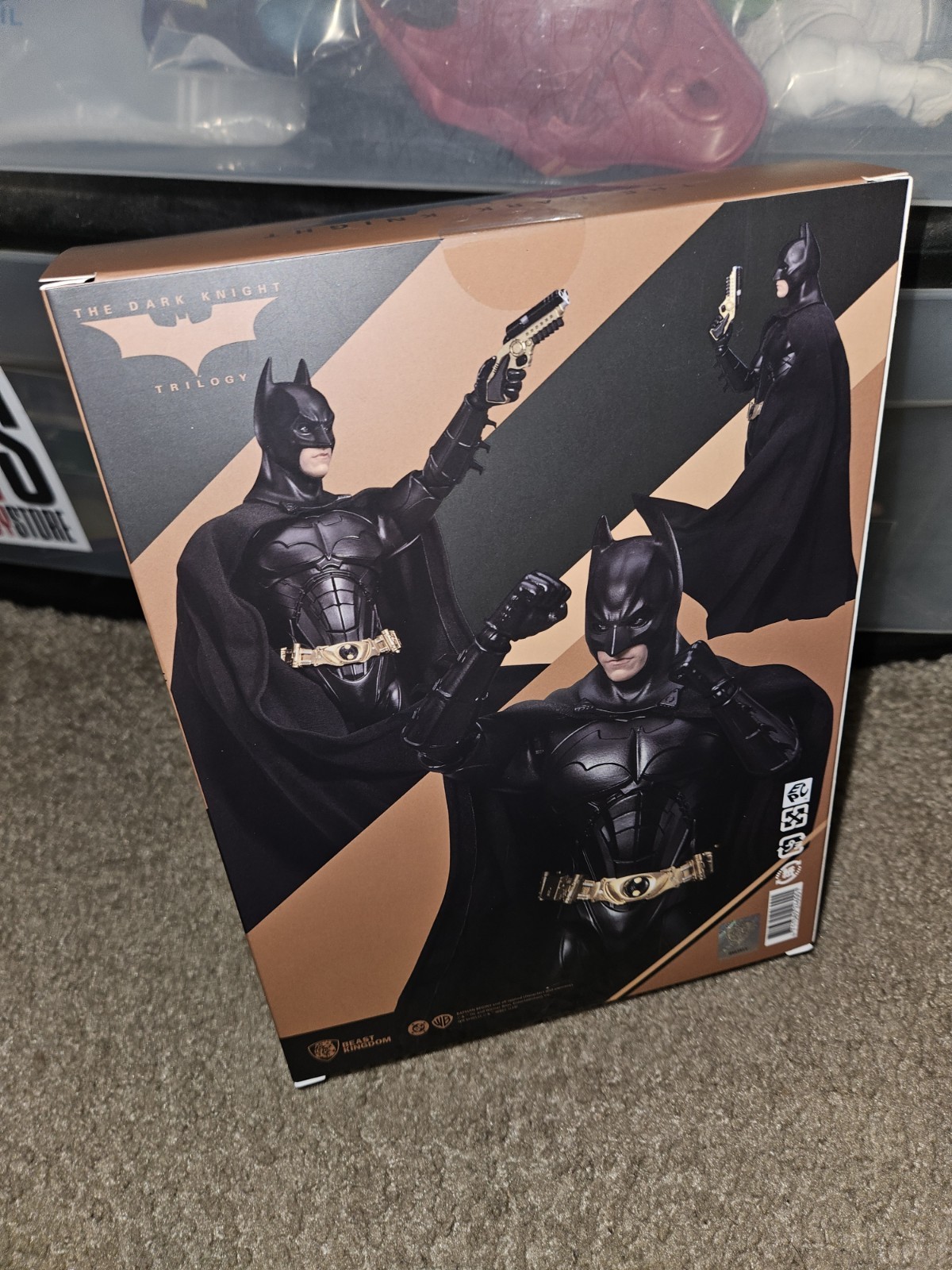 Beast Kingdom Batman Begins 8″ Figure Christian Bale DAH-118 NIB