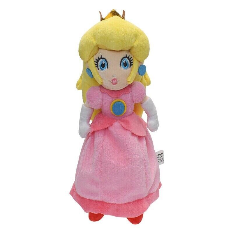 Princess Peach 10″ Koopa Plush Toy Super Mario Brother Figure Stuffed Animal