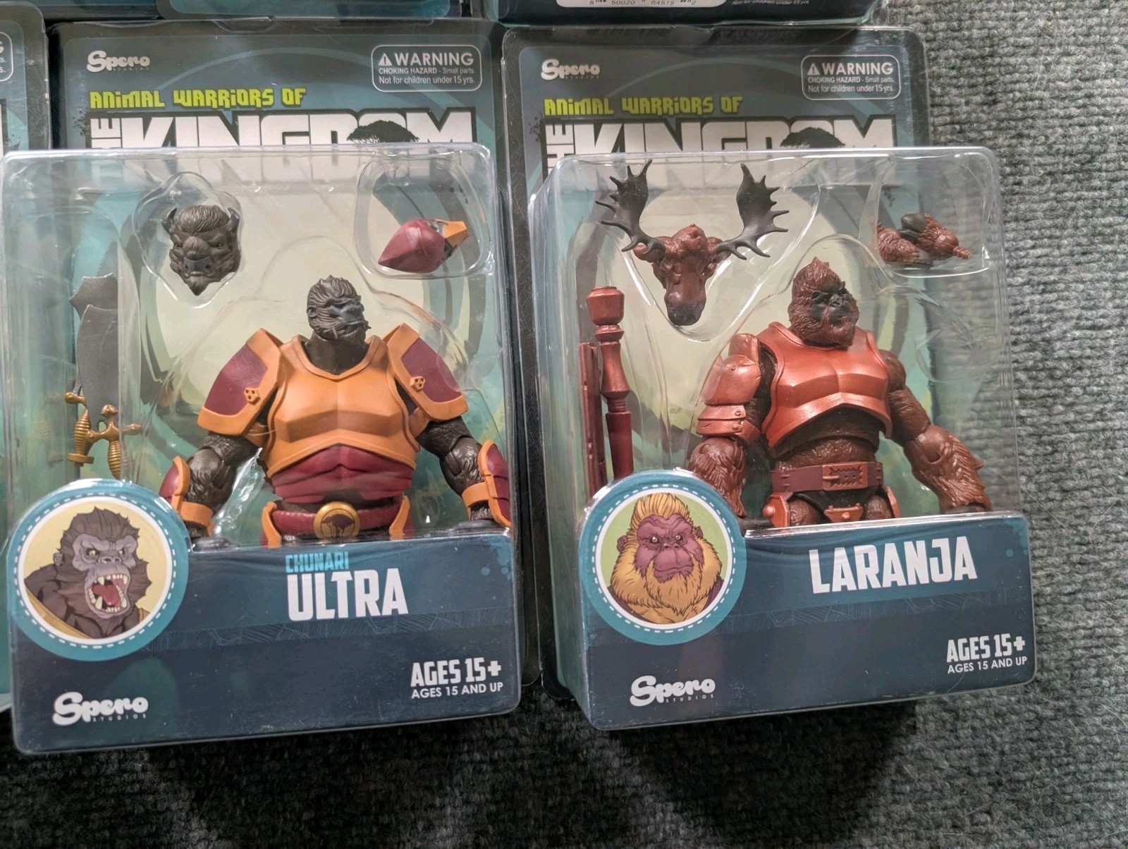 25 Animal Warriors of the Kingdom AWOKS 1/18 Kickstarter Action Figure LOT RARE