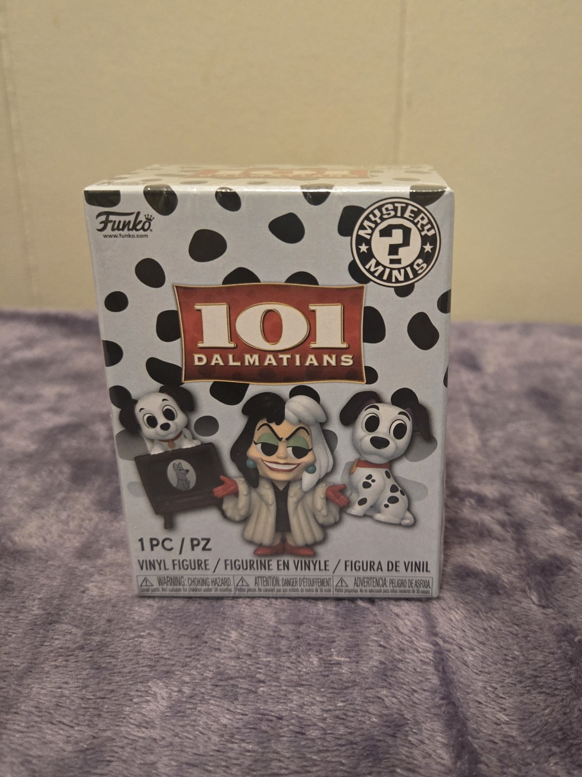 Funko Mystery Mini Vinyl Figure -Disney’s 101 Dalmatians – BLIND BOX [1 Random]