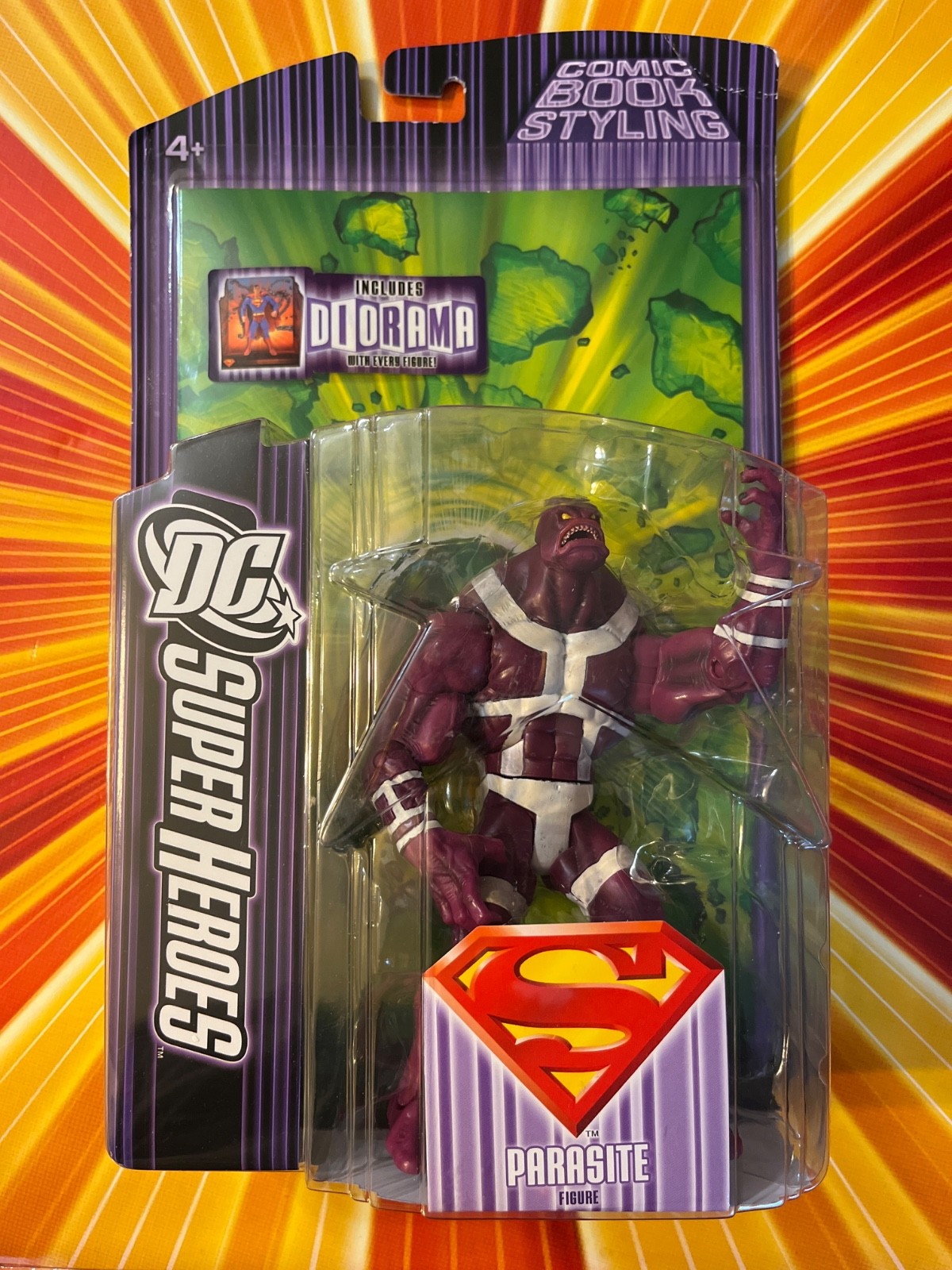 Mattel DC Super Heroes PARASITE New MOC DCUC 6″ 1:12 K2003 2007 Universe Classic