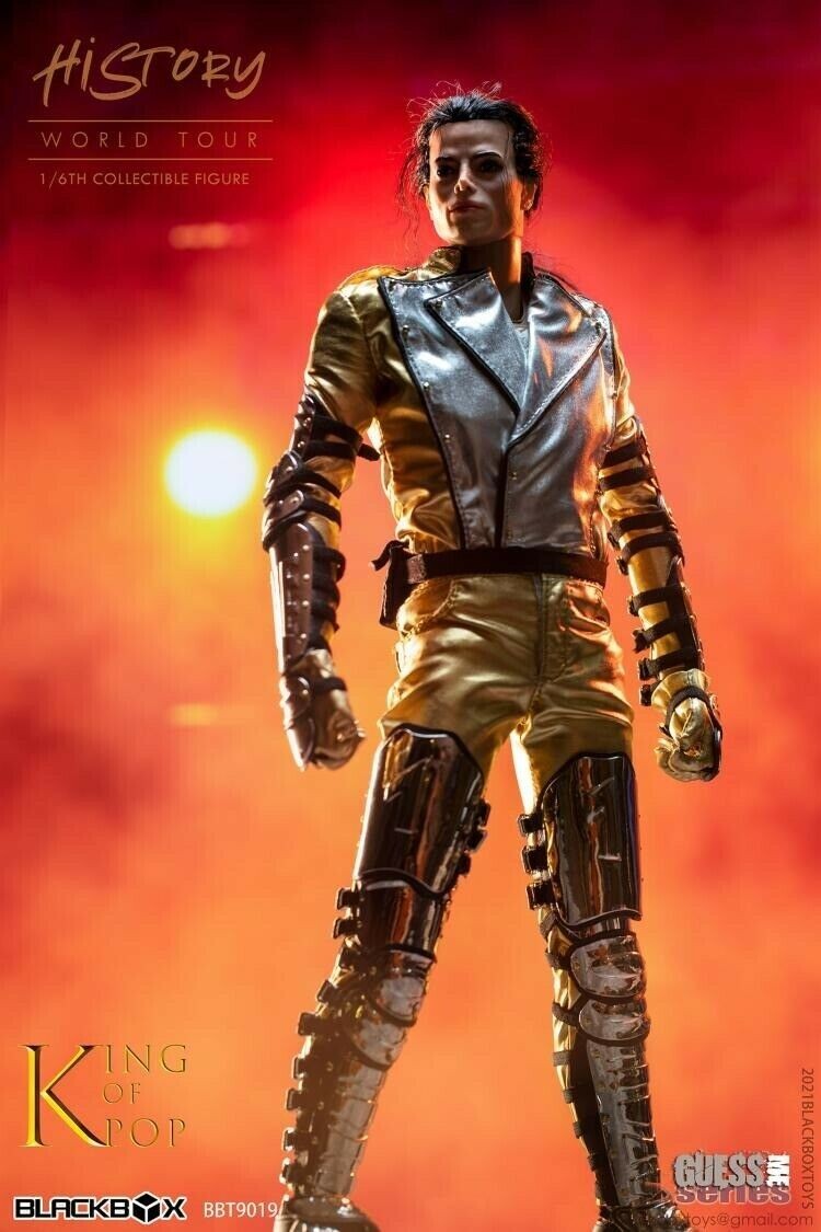 BLACKBOX BBT9019 1/6 Scale King Of Pop World Tour Michael Jackson