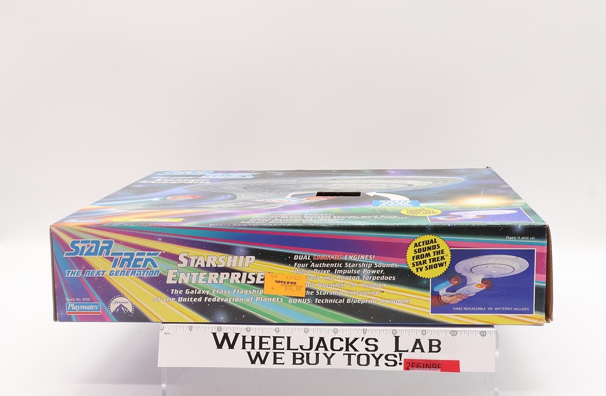 Starship Enterprise COMPLETE W/ Box & INSERT Star Trek The Next Generation