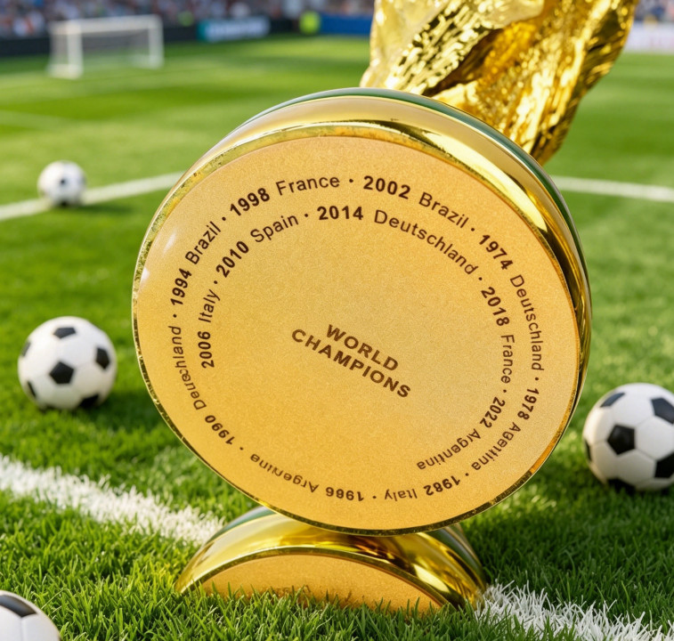 FIFA World Cup Trophy Replica Resin Soccer Football Fans Gift Multiple Sizes